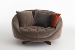 Customizable Albedo Hill Love Seat Sofa with coffee table by MA DESIGN