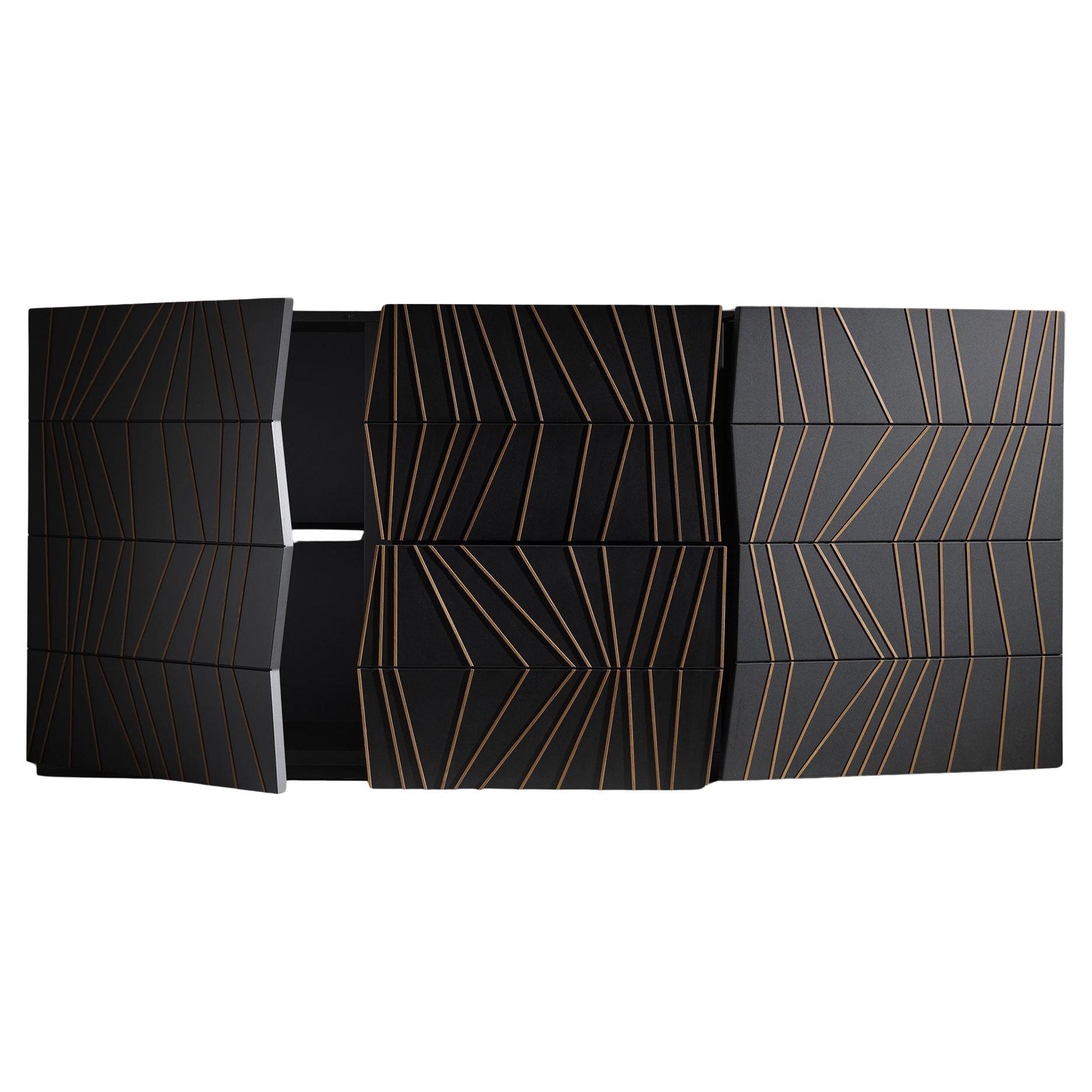 Buffet personnalisable Albedo Nazca de Carlo Cumini en vente