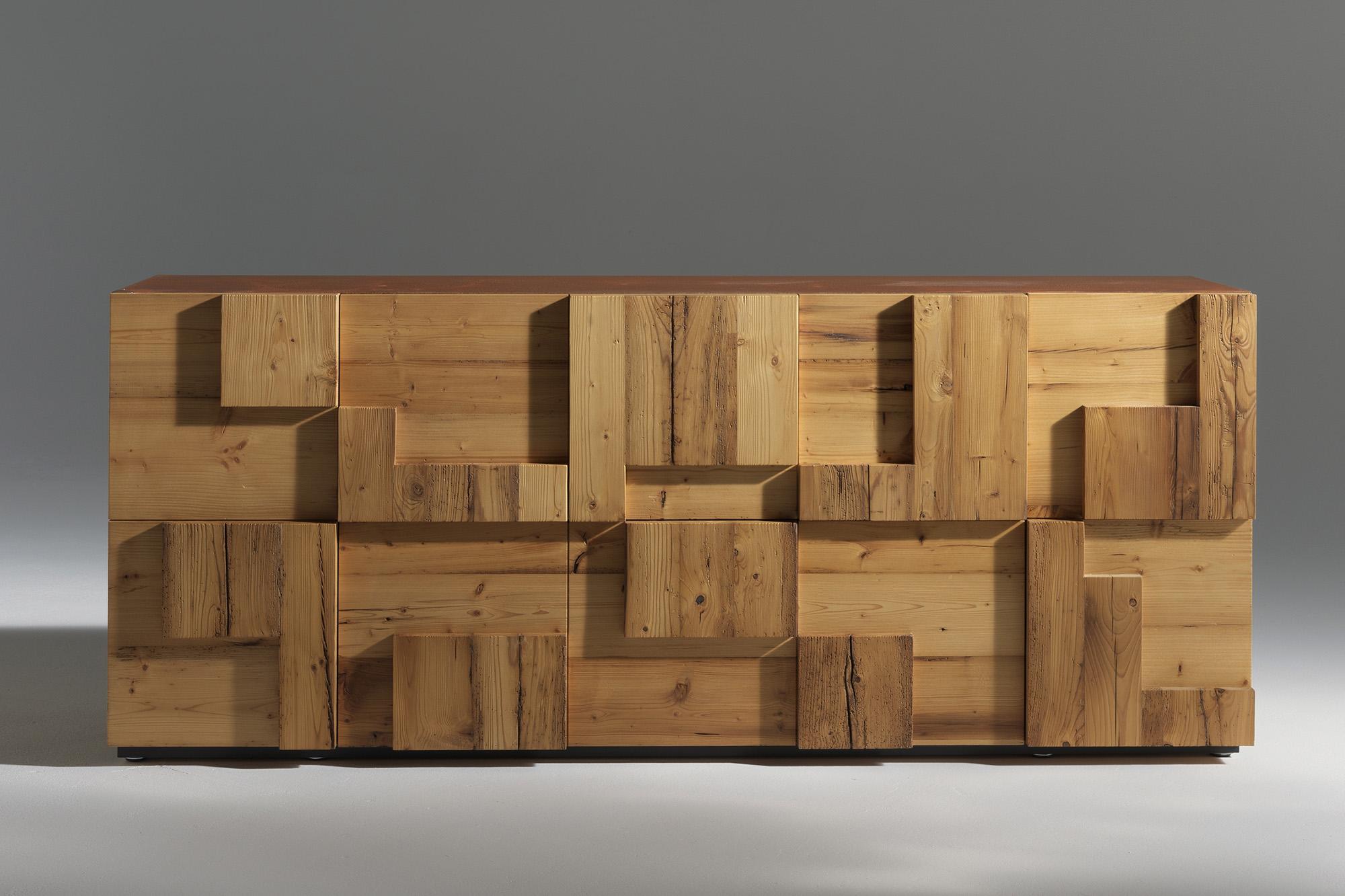 Italiano Customizable Albedo Cuzco Sideboard by Carlo Cumini in vendita