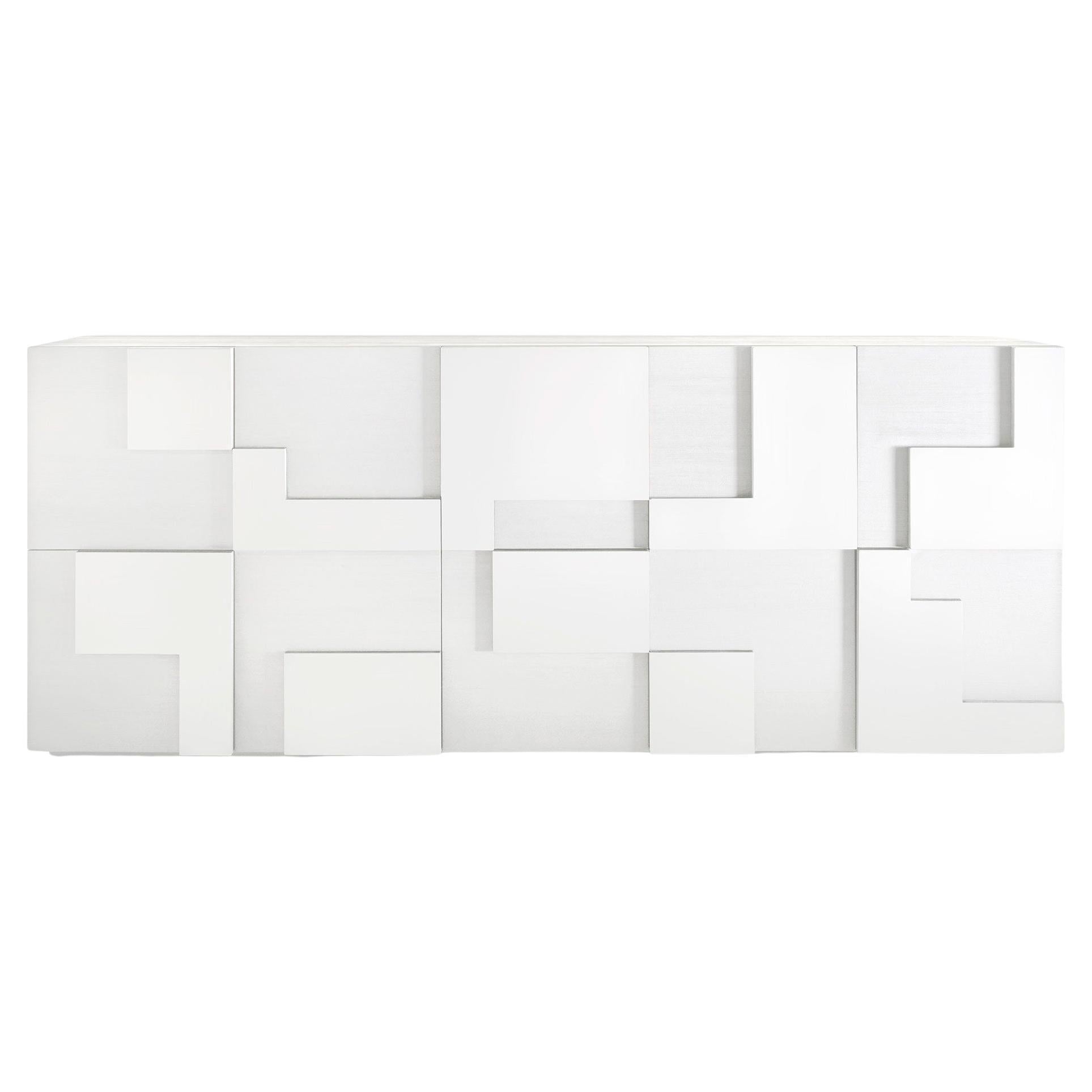 Customizable Albedo White Cuzco Sideboard by Carlo Cumini