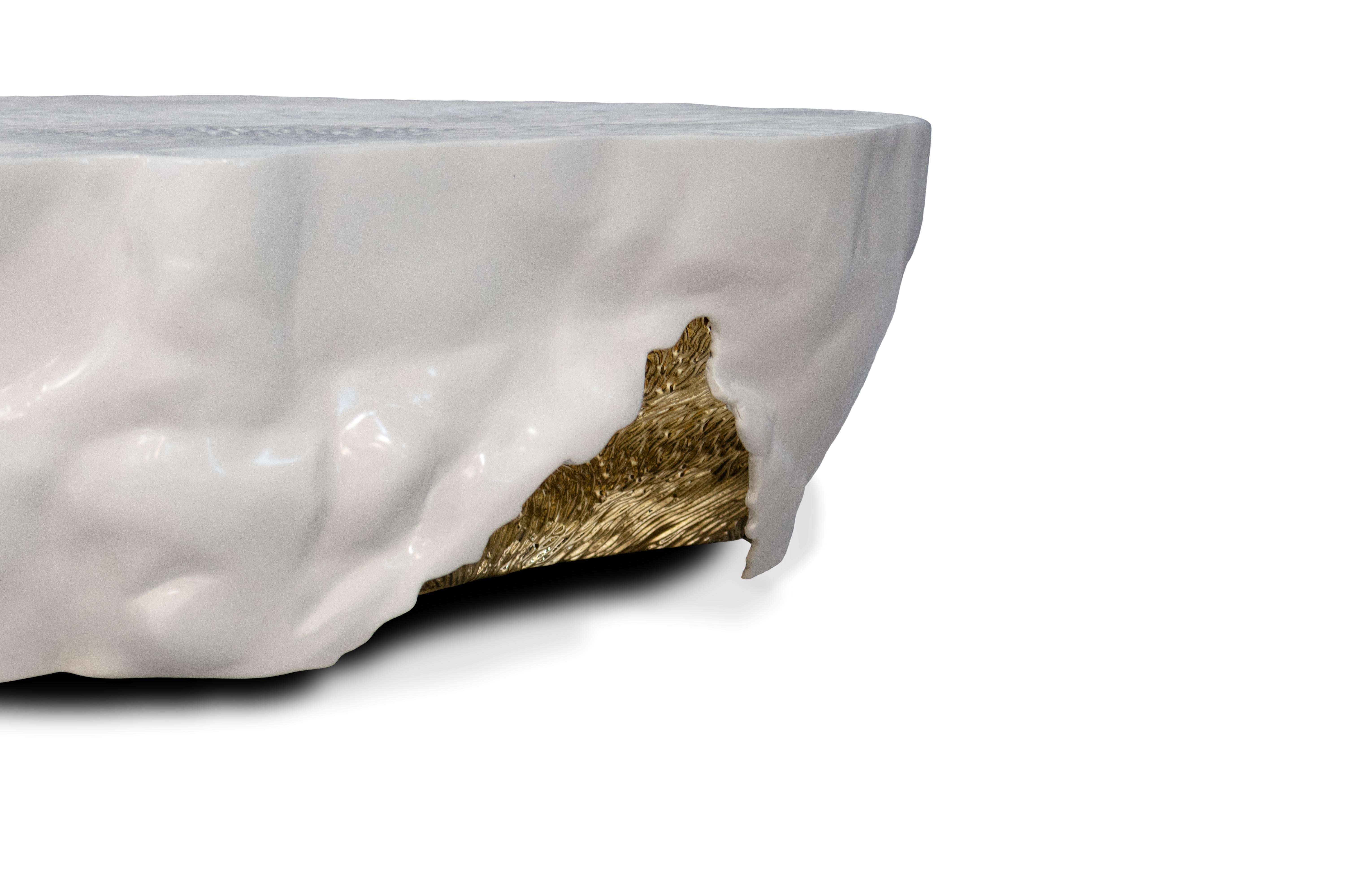 Portoghese Tavolino da caffè per esterni in alluminio personalizzabile in vendita