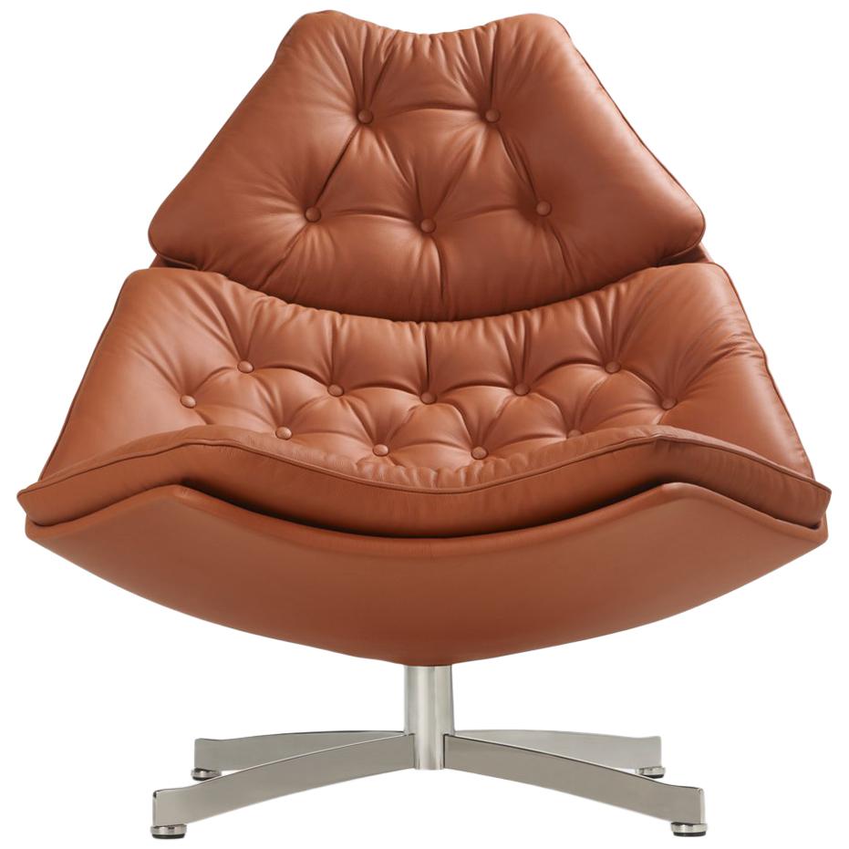 Anpassbarer Artifort F587 Dreh-Loungesessel von Geoffrey D. Harcourt RDI im Angebot