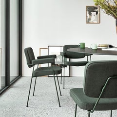 Customizable Artifort Moulin Chair with Armrests  by Pierre Paulin