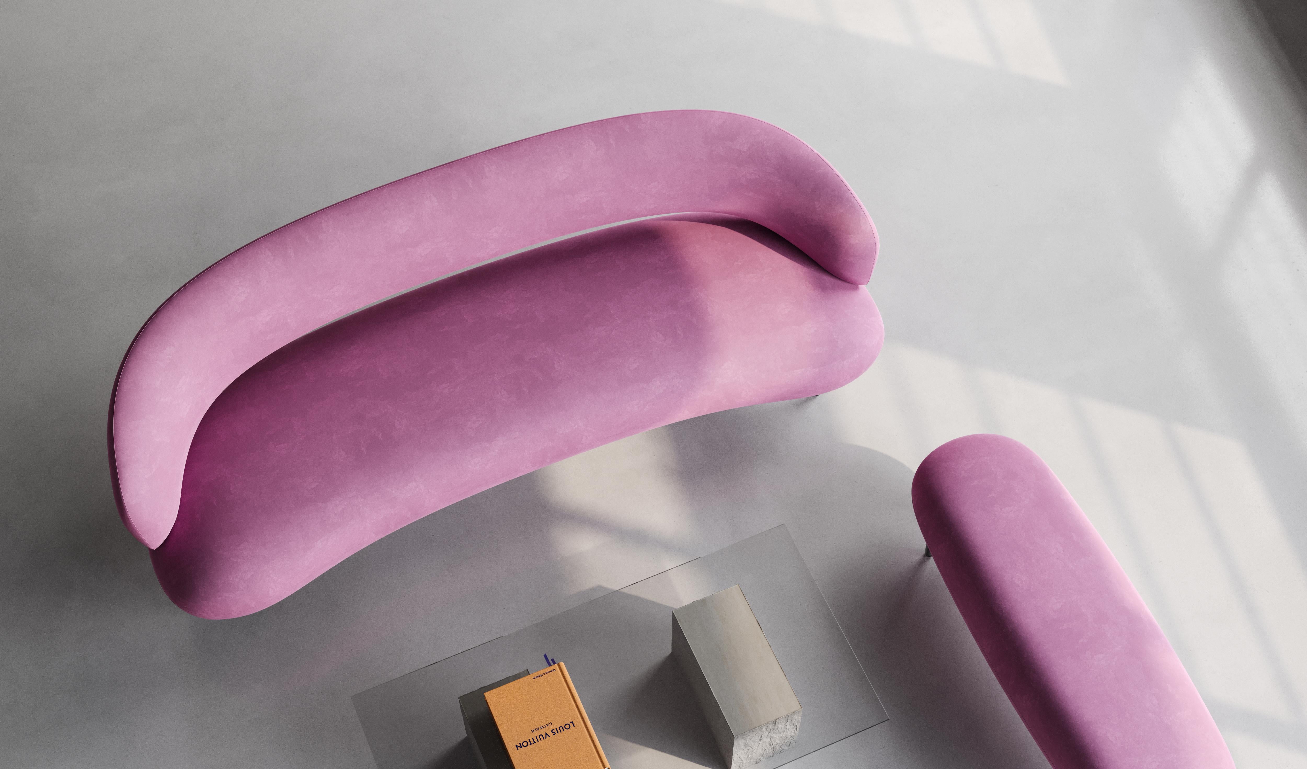 Tappezzeria Divano e poggiapiedi Artifort Muse personalizzabili di Monica Förster in vendita