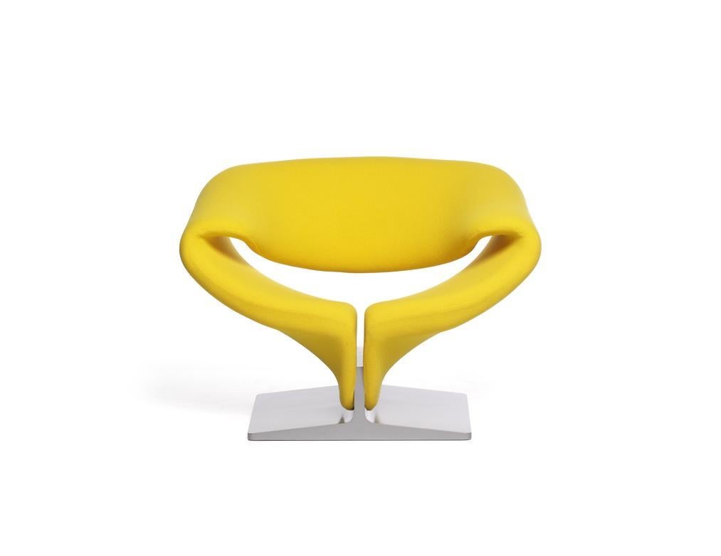 Stuhl Artifort Ribbon in Weiß von Pierre Paulin im Angebot 5