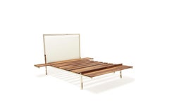 Customizable Bed Frame with Side Tables and Bench