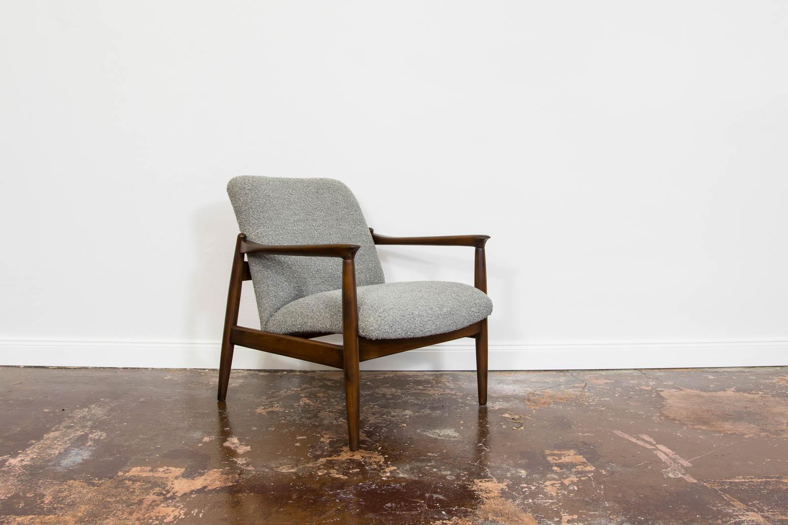 Mid-Century Modern Customizable Mid Century GFM64 Armchair By Edmund Homa, 1960's For Sale