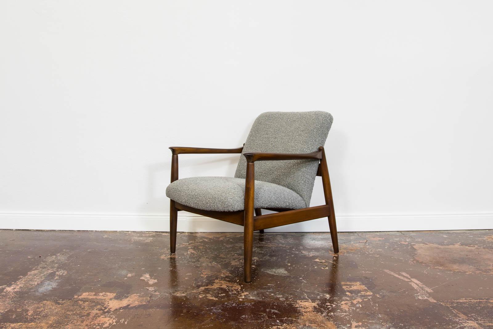 Customizable Mid Century GFM64 Armchair By Edmund Homa, 1960's For Sale 2