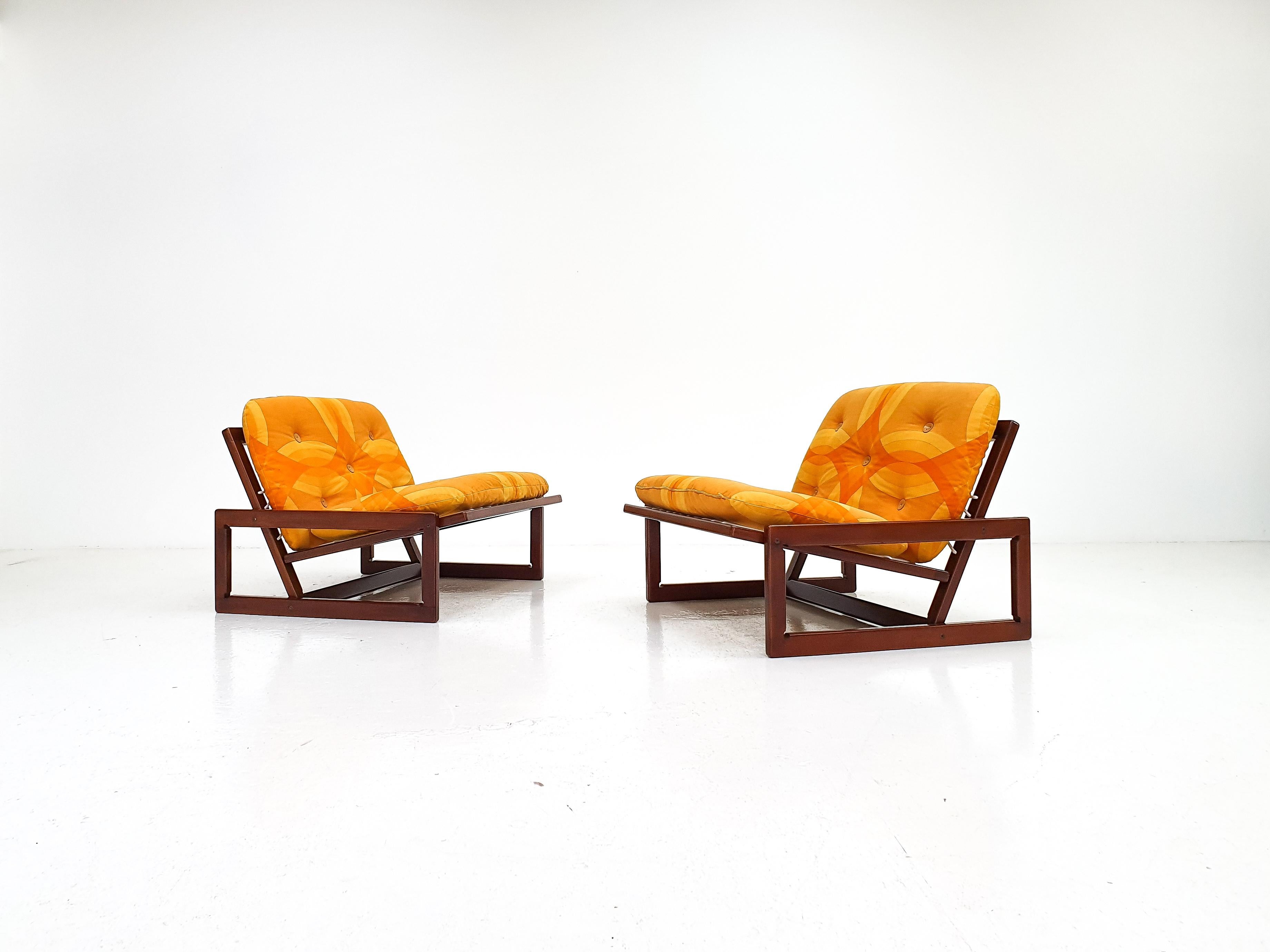 20th Century Customizable 'Carlotta' Easy Chairs by Afra & Tobia Scarpa for Cassina, Italy