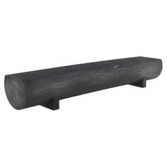 Customizable Cedar Wood  Bench Made From A Single Block of Scented Cedar