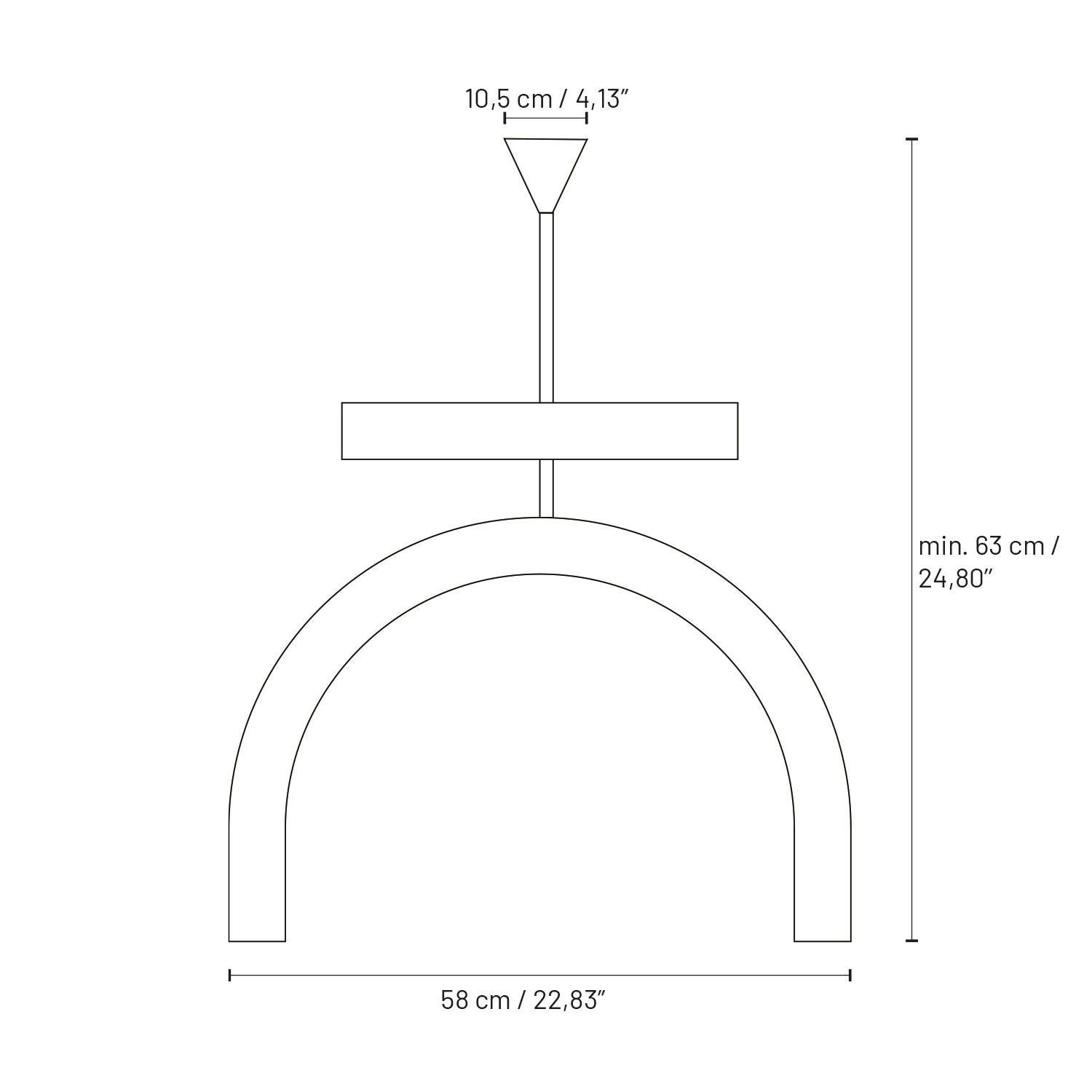 Lampada a pedale in ceramica personalizzabile TRN E1 marrone di Pani Jurek in vendita 2