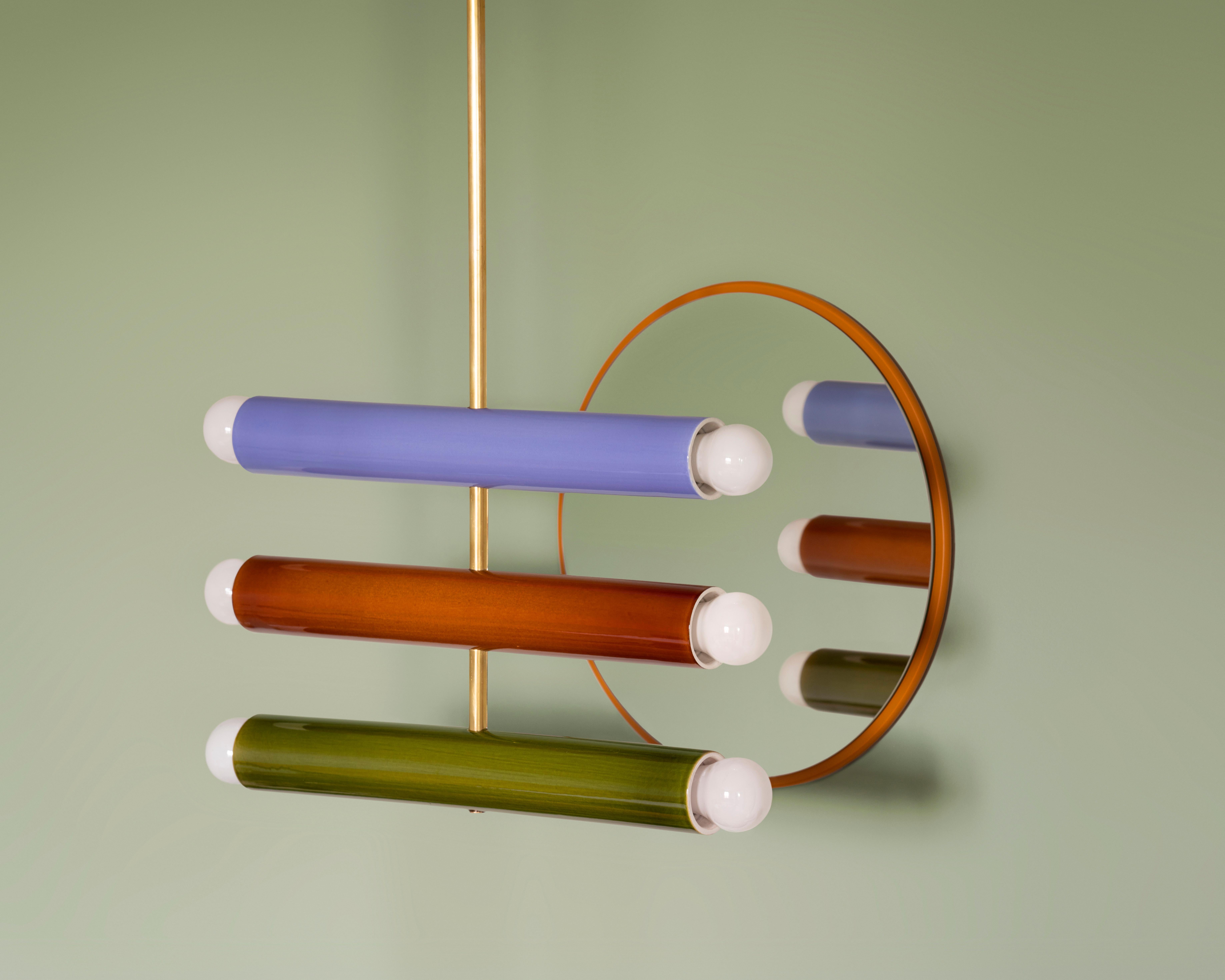 Teklan X Pani Jurek. 
TRN C4 LILLA OCRA VERDE
Colorista, interior designer e una delle stelle più brillanti del mondo del design, Tekla Evelina Severin è nota per le sue forti composizioni di colori e per la sua espressione artistica graficamente