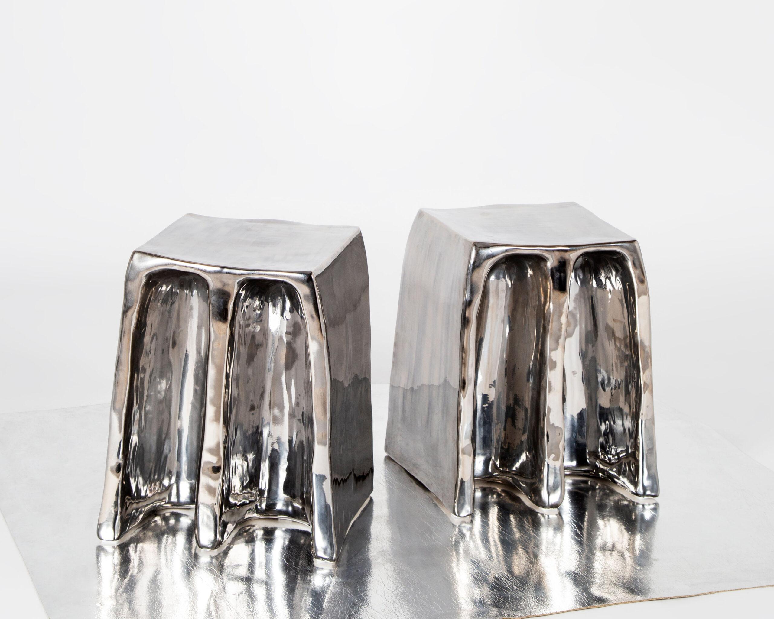 Customizable Ceramic Pulpo Chouchou Stool BY LORENZO ZANOVELLO In New Condition For Sale In New York, NY
