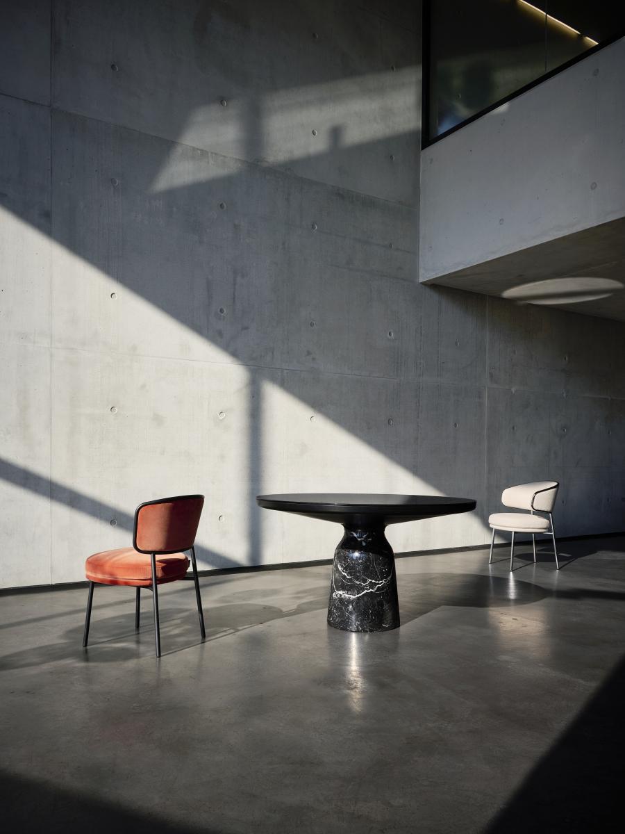 Upholstery Customizable Classicon Aristo Chair by SEBASTIAN HERKNER For Sale