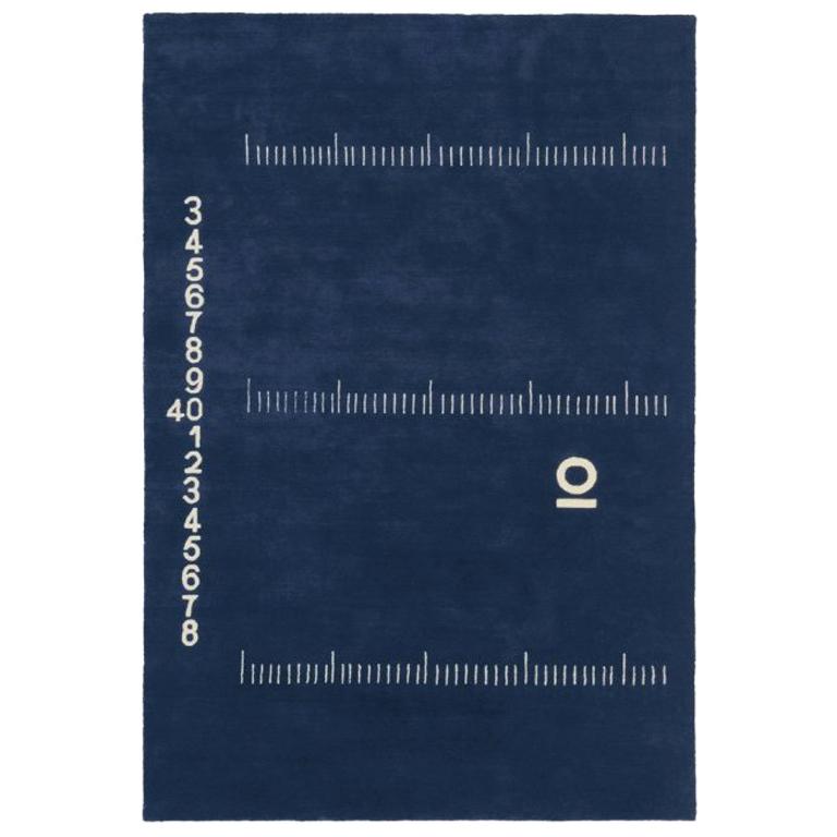 Anpassbarer ClassiCon Centimetre Teppich aus handgeknüpfter Wolle von Eileen Gray