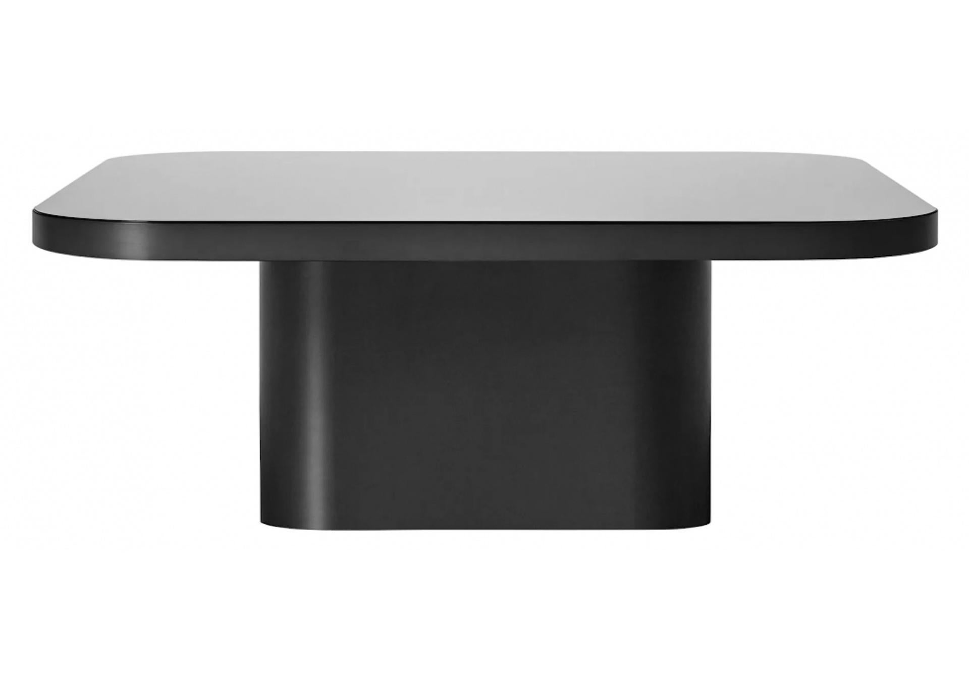 Modern Customizable ClassiCon Set of Three Black Bow Coffee Tables by Guilherme Torres For Sale