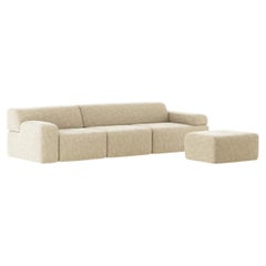 Customizable ClassiCon Soft Stone Modular Sofa by Gabriel Tan
