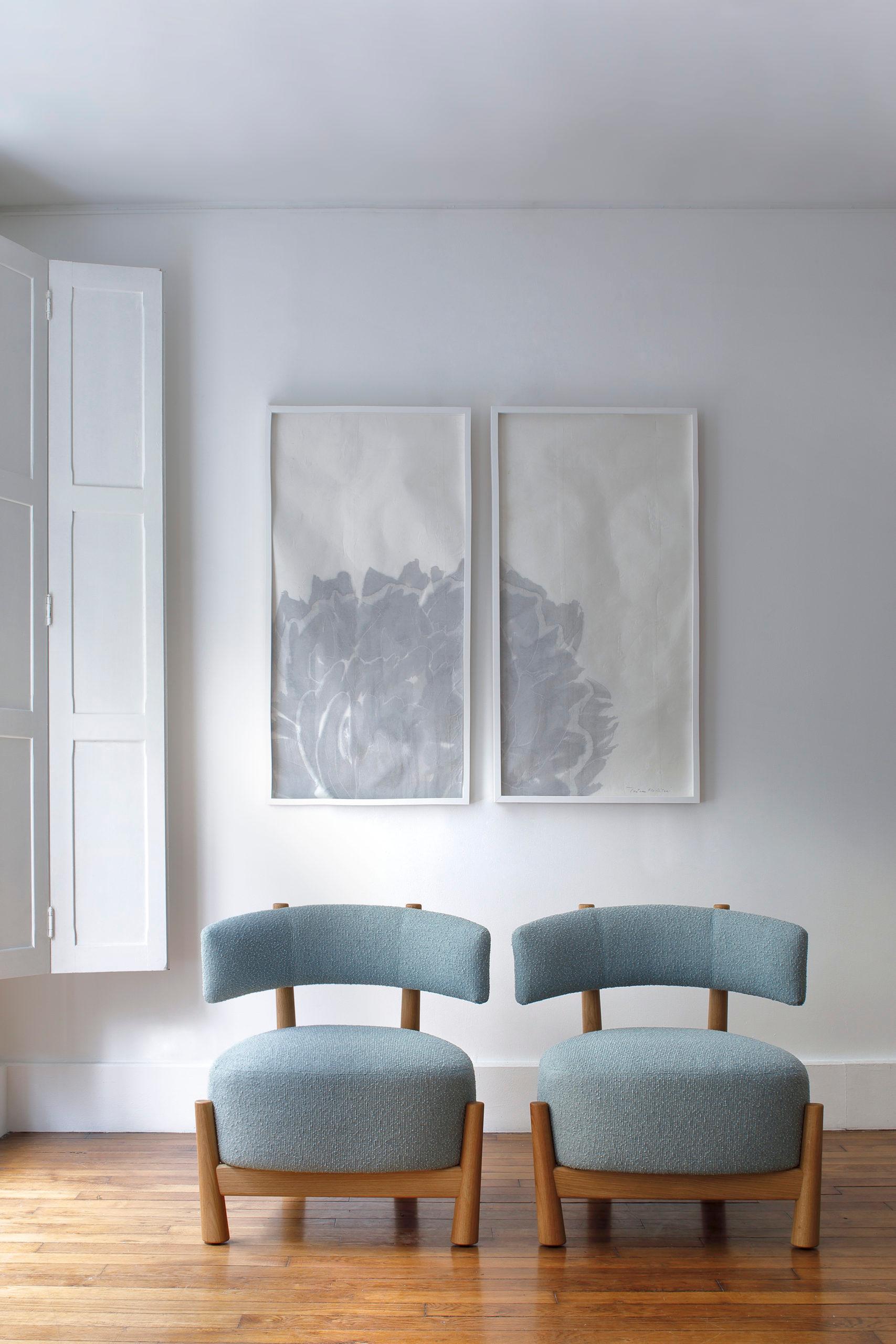 Contemporary Customizable CoEdition Dalya Lounge Chair by Patricia Urquiola For Sale
