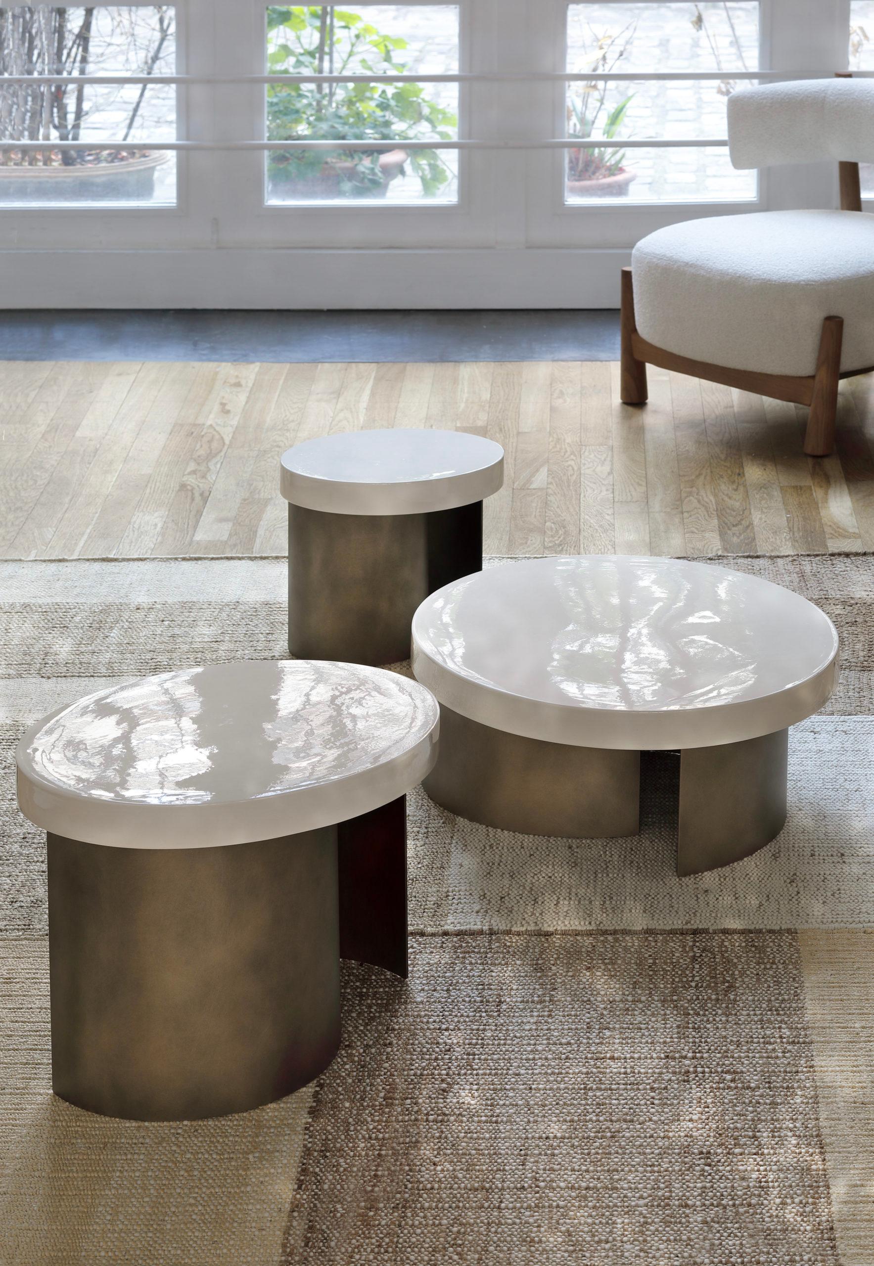 italien Table d'appoint Nauge CoEdition personnalisable de Sebastian Herkner en vente