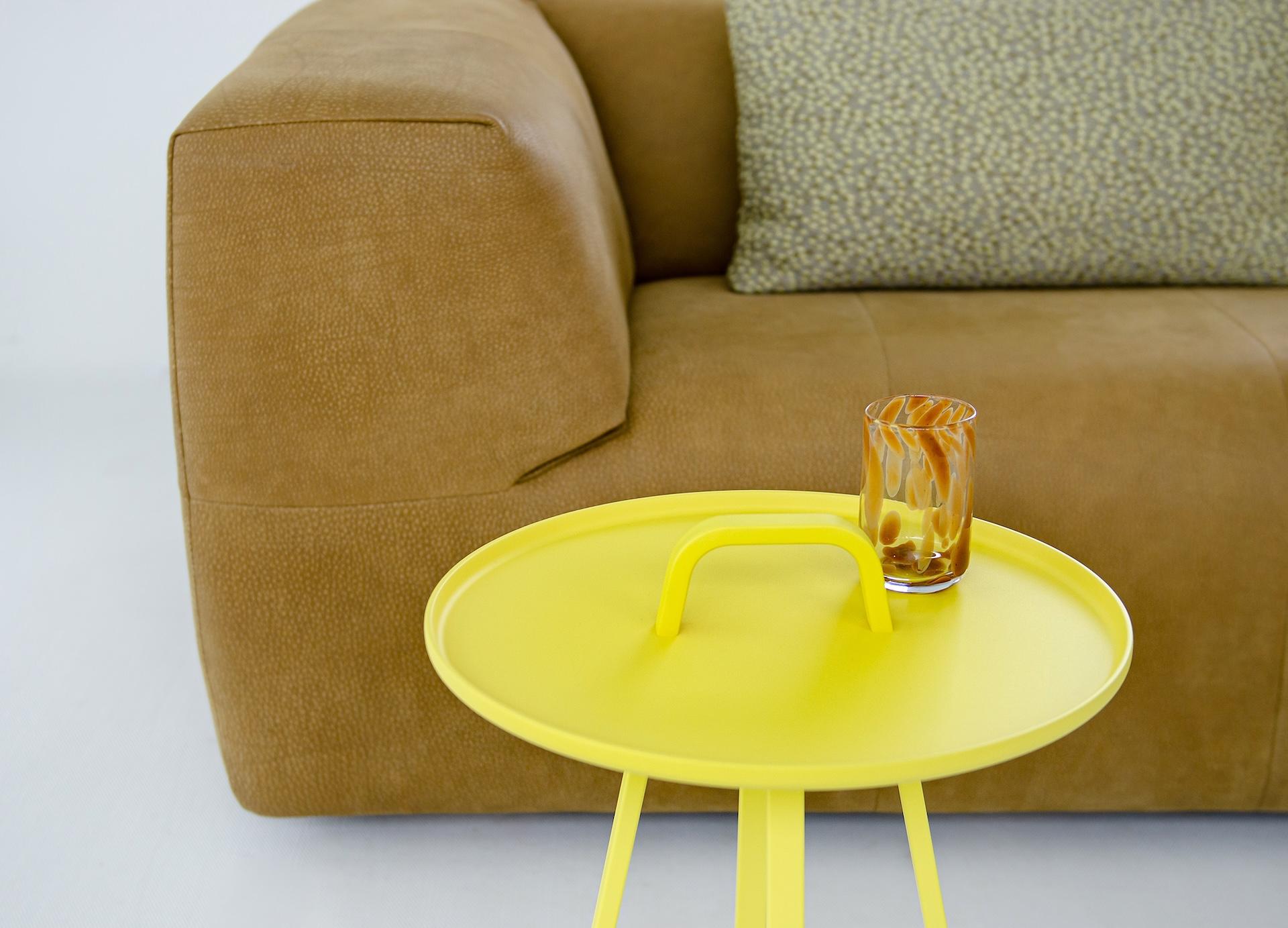 SET OF TWO Customizable Color Montis Tor Tables by AMBIE & VANHENGEL For Sale 12