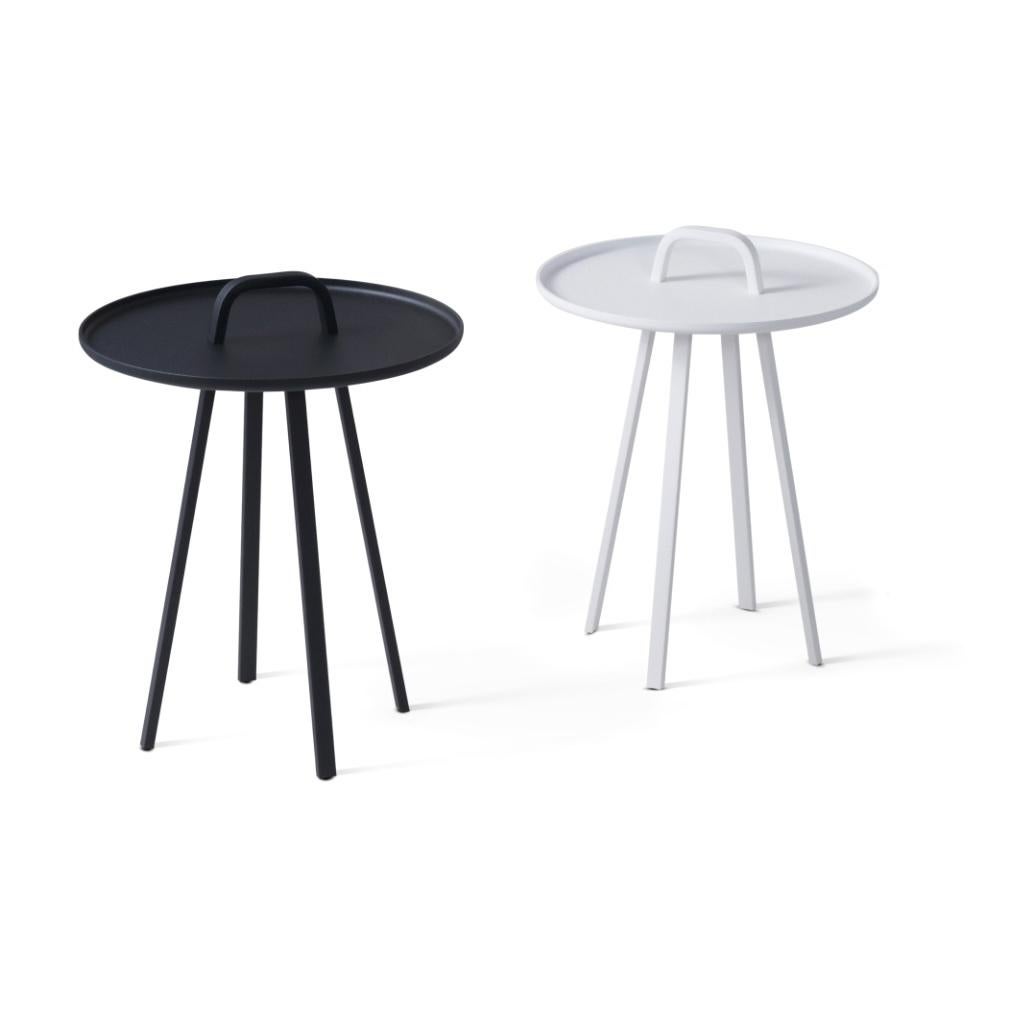 SET OF TWO Customizable Color Montis Tor Tables by AMBIE & VANHENGEL For Sale 1