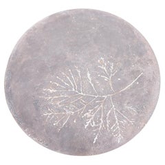 Customizable Concrete Dining or Coffee Table Tops with Botanical Designs