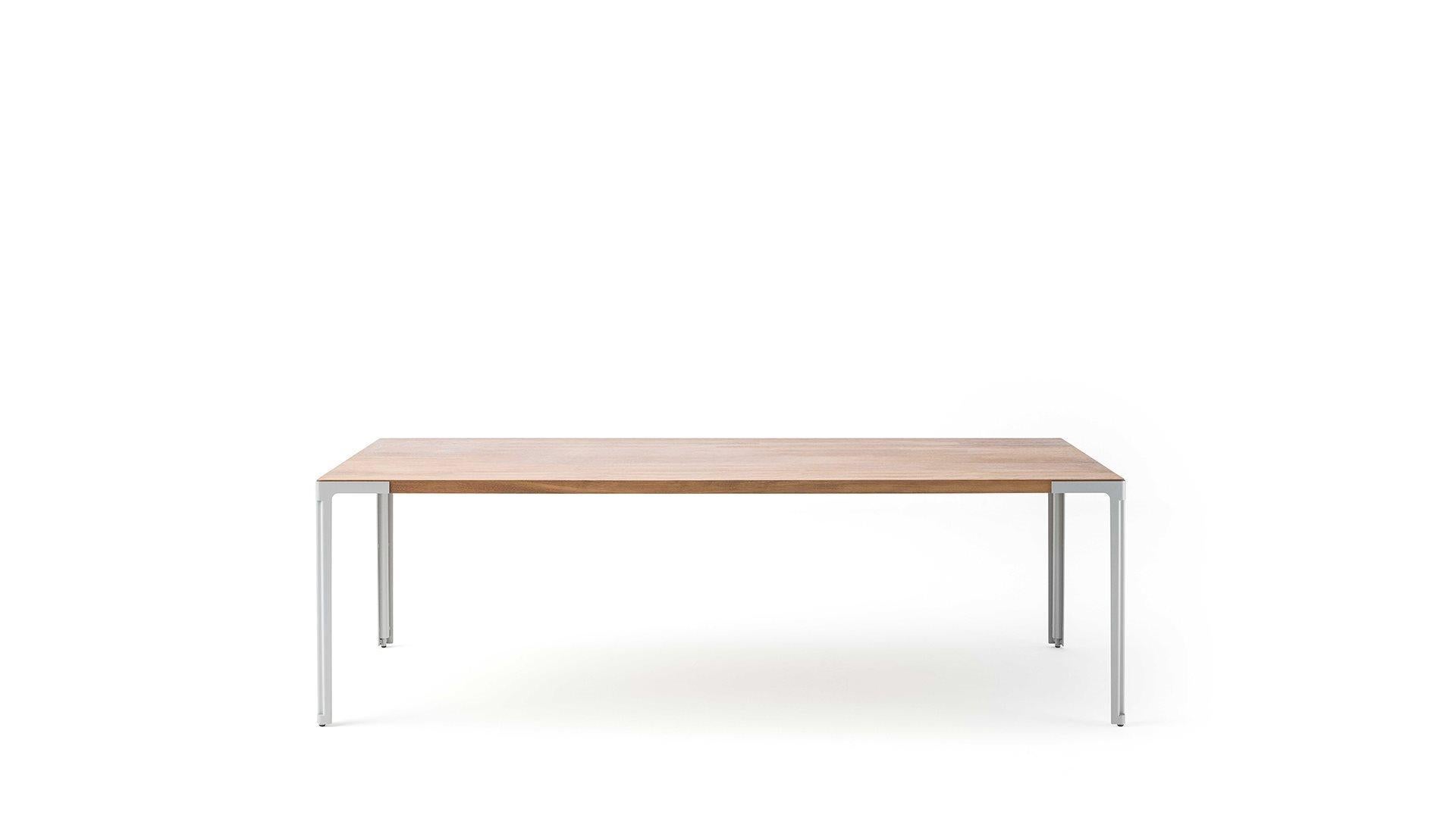 Mesa abanico Desalto roble personalizable by Piero Lissoni en venta 4
