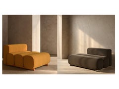 Customizable Desalto Unlimited Chaise Lounge by Francesco Rota