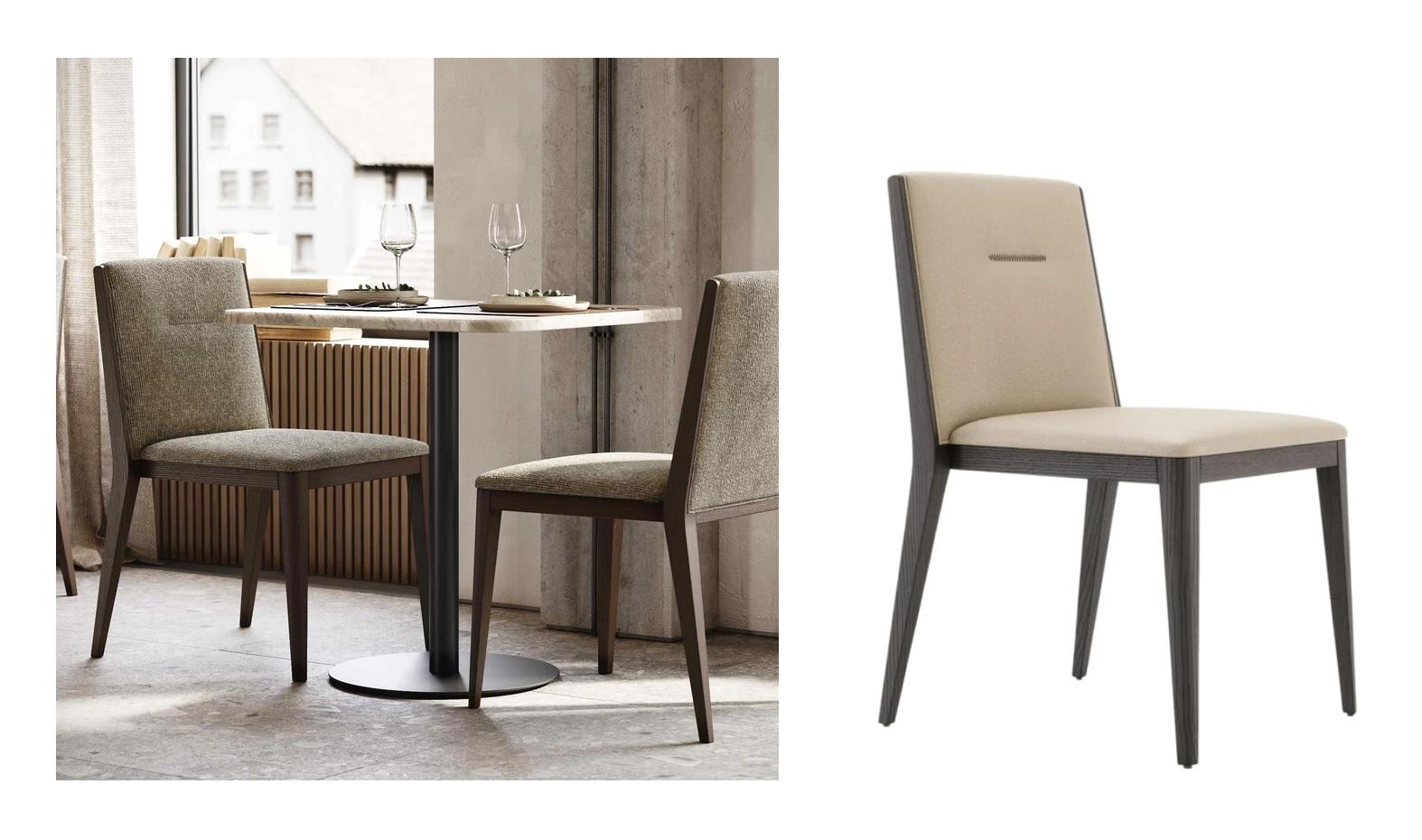Tappezzeria Sedia di design personalizzabile in pelle PU antigraffio in vendita