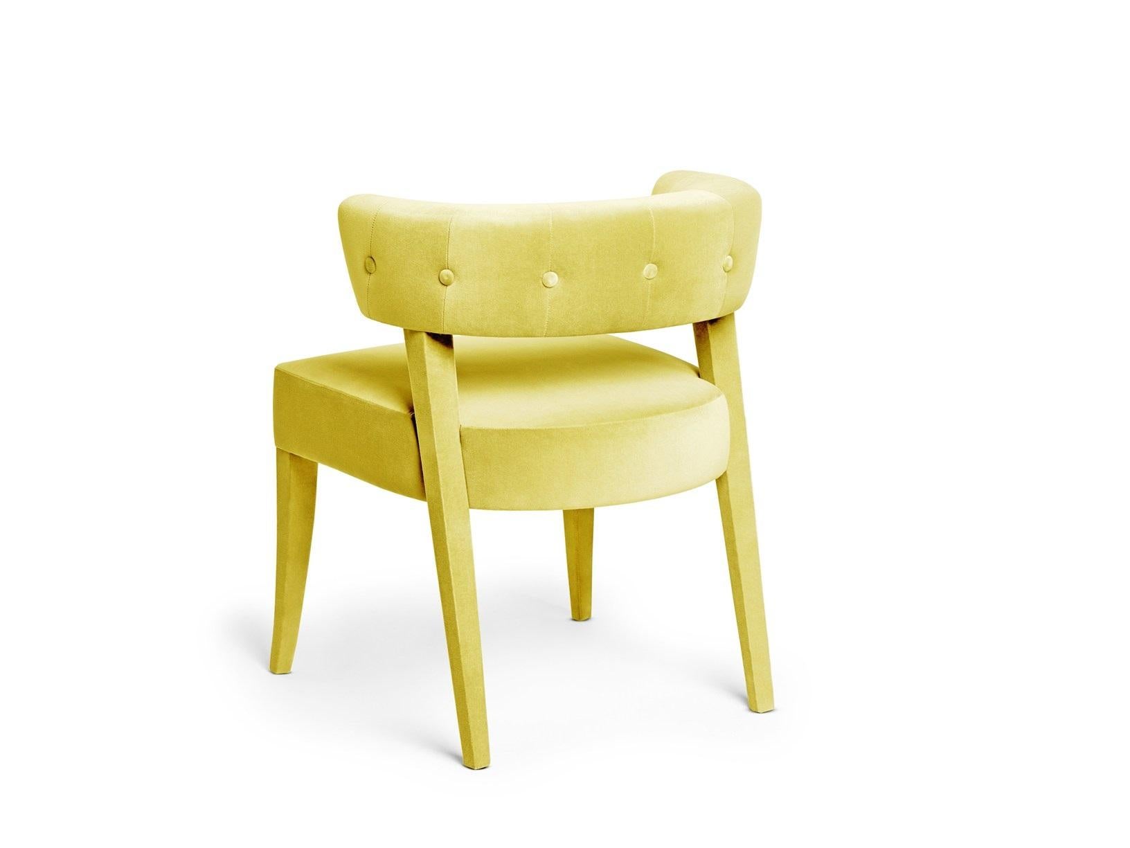 Anpassbarer Designerstuhl mit geschwungener Rückenlehne und ergonomischem Design (Portugiesisch) im Angebot