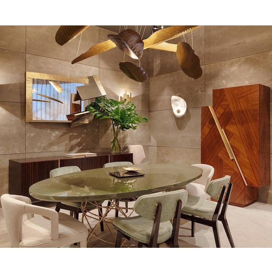 Hand-Crafted Customizable Designer Mirror with Hand-Hammered Copper Frame & Bronze Glass For Sale