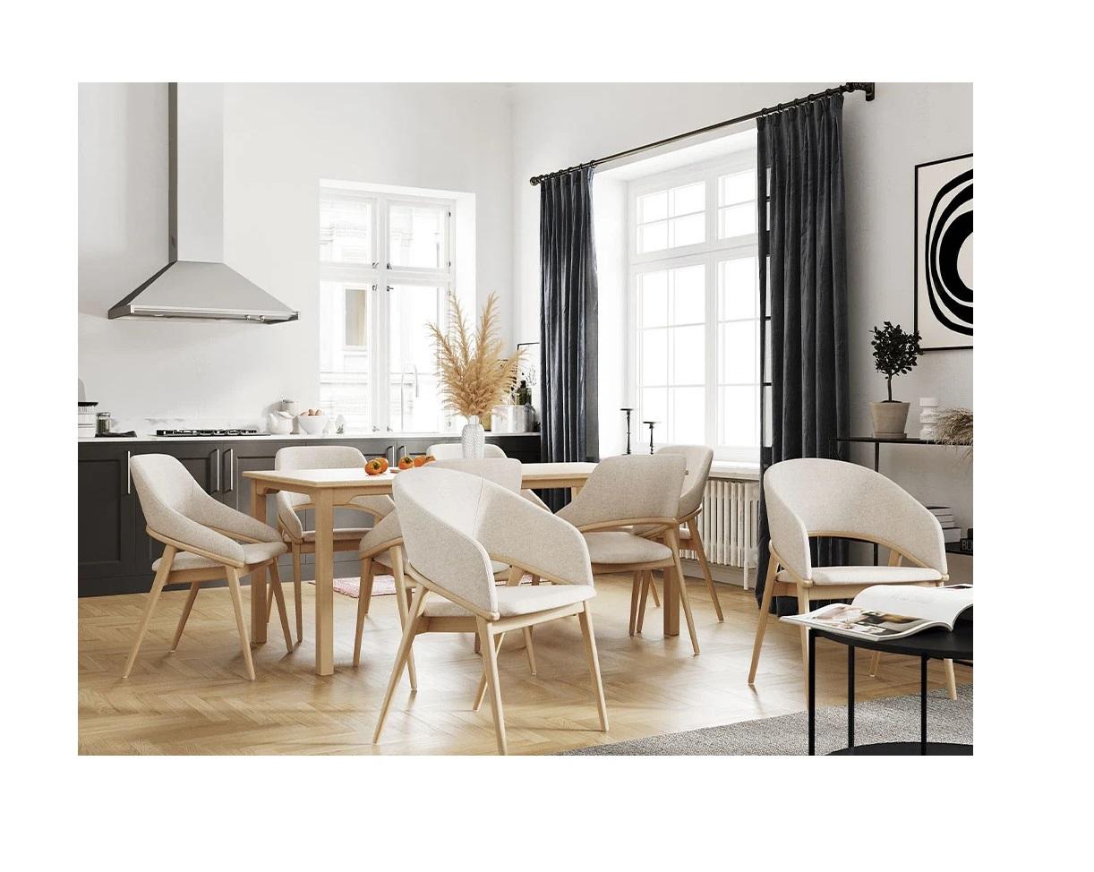 Chaise de salle à manger personnalisable conçue pour un confort exceptionnel Neuf - En vente à NEW YORK, NY