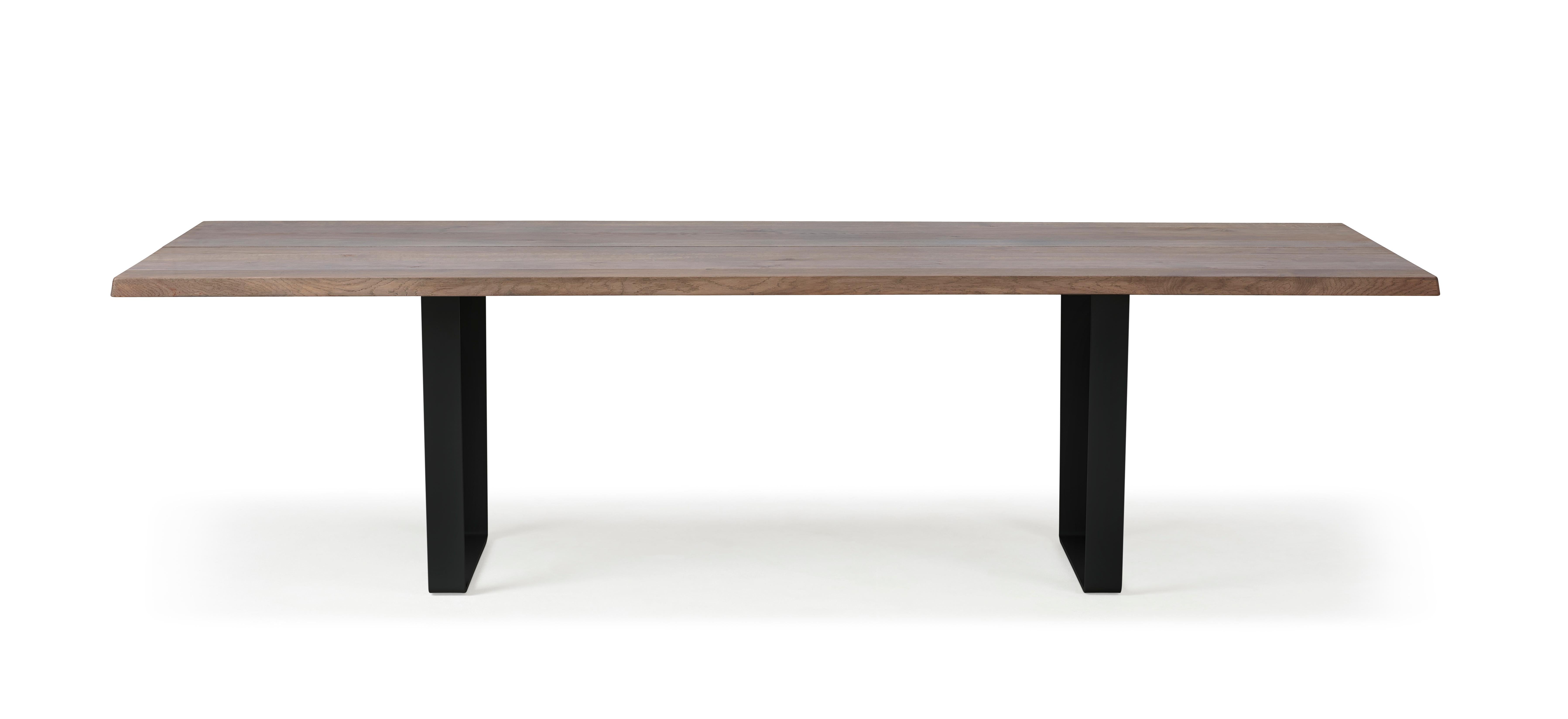 Customizable Dining Table 'Lowlight' 240, Natural Oak 6