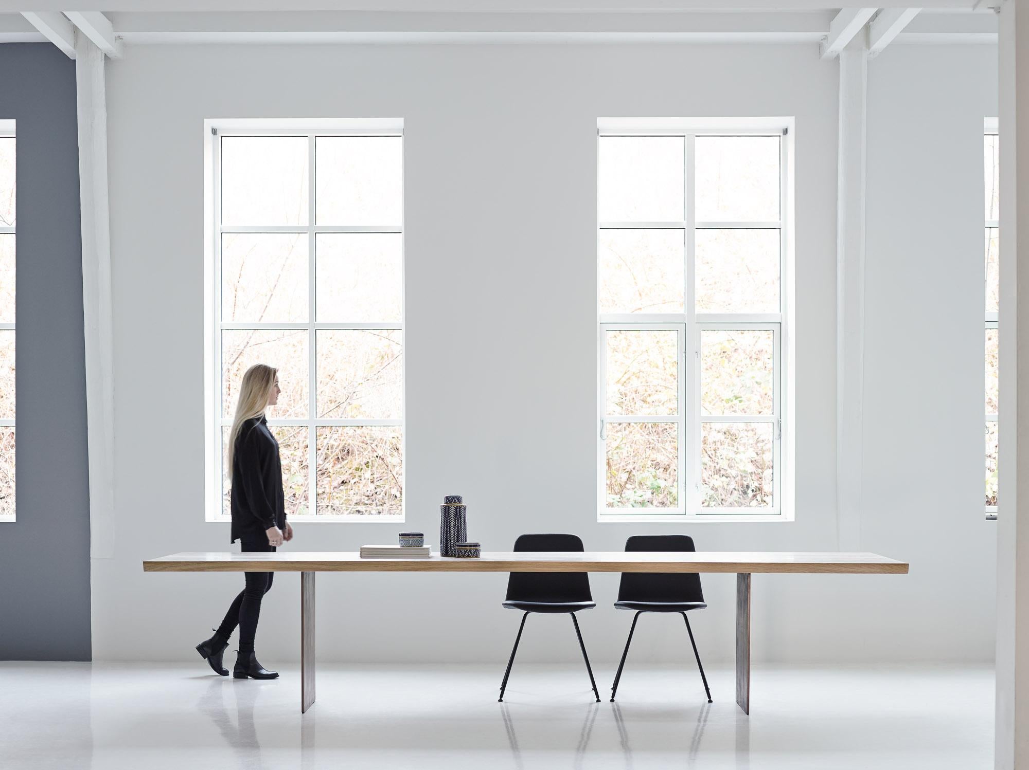 Scandinavian Modern Customizable Dining Table 'Tree', More Sizes, More Finishes For Sale