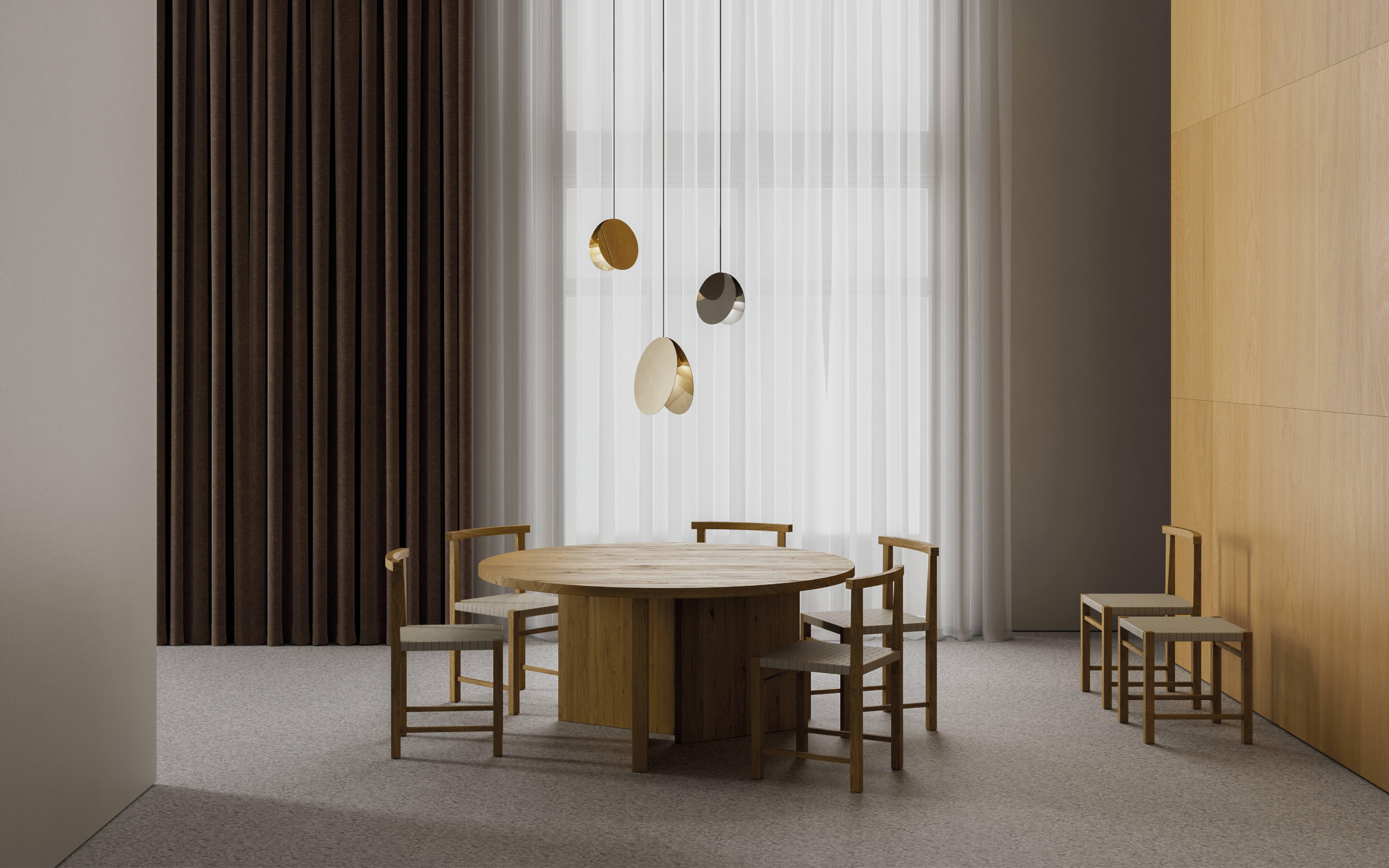 Tavolo rotondo e15 Kaname personalizzabile di Philipp Mainzer in vendita 8