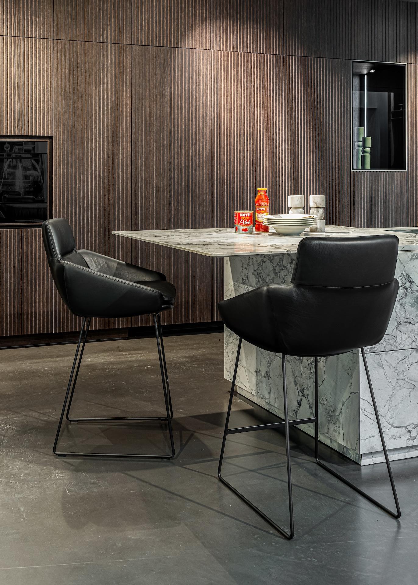 Modern Customizable Faye Stool by KFF For Sale