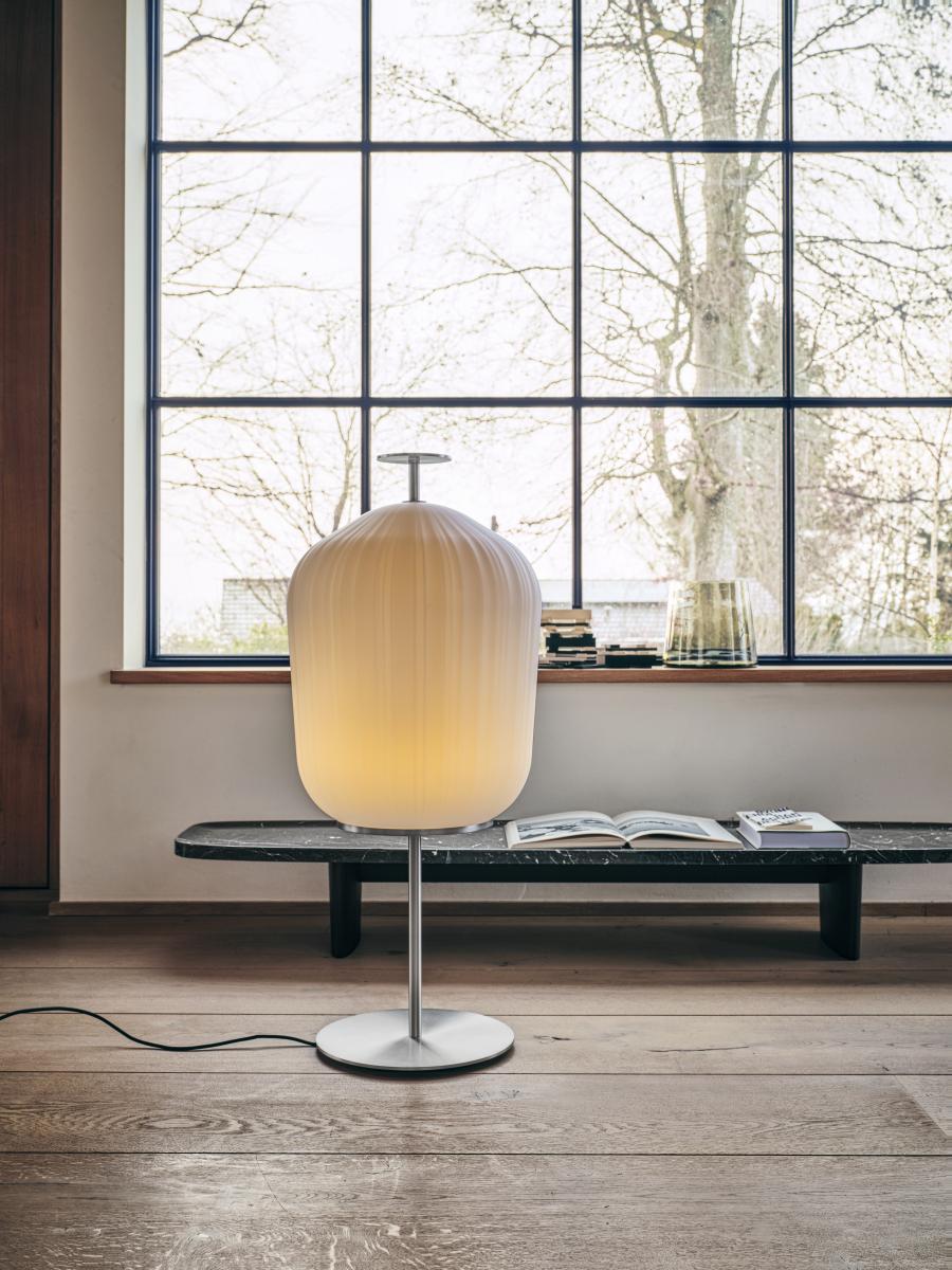 Lampada da terra ClassiCon Plissée con finitura personalizzabile di Sebastian Herkner in vendita 4