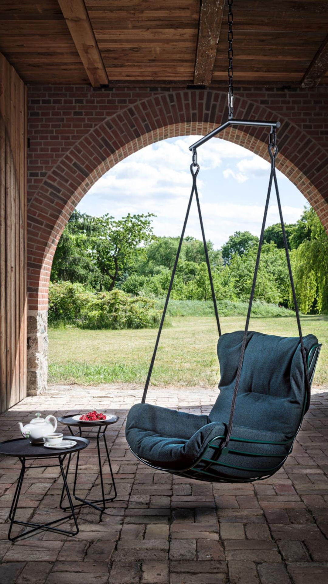 Customizable Freifrau Leyasol Sun Lounger Swing by Hoffmann Kahleyss Design For Sale 2