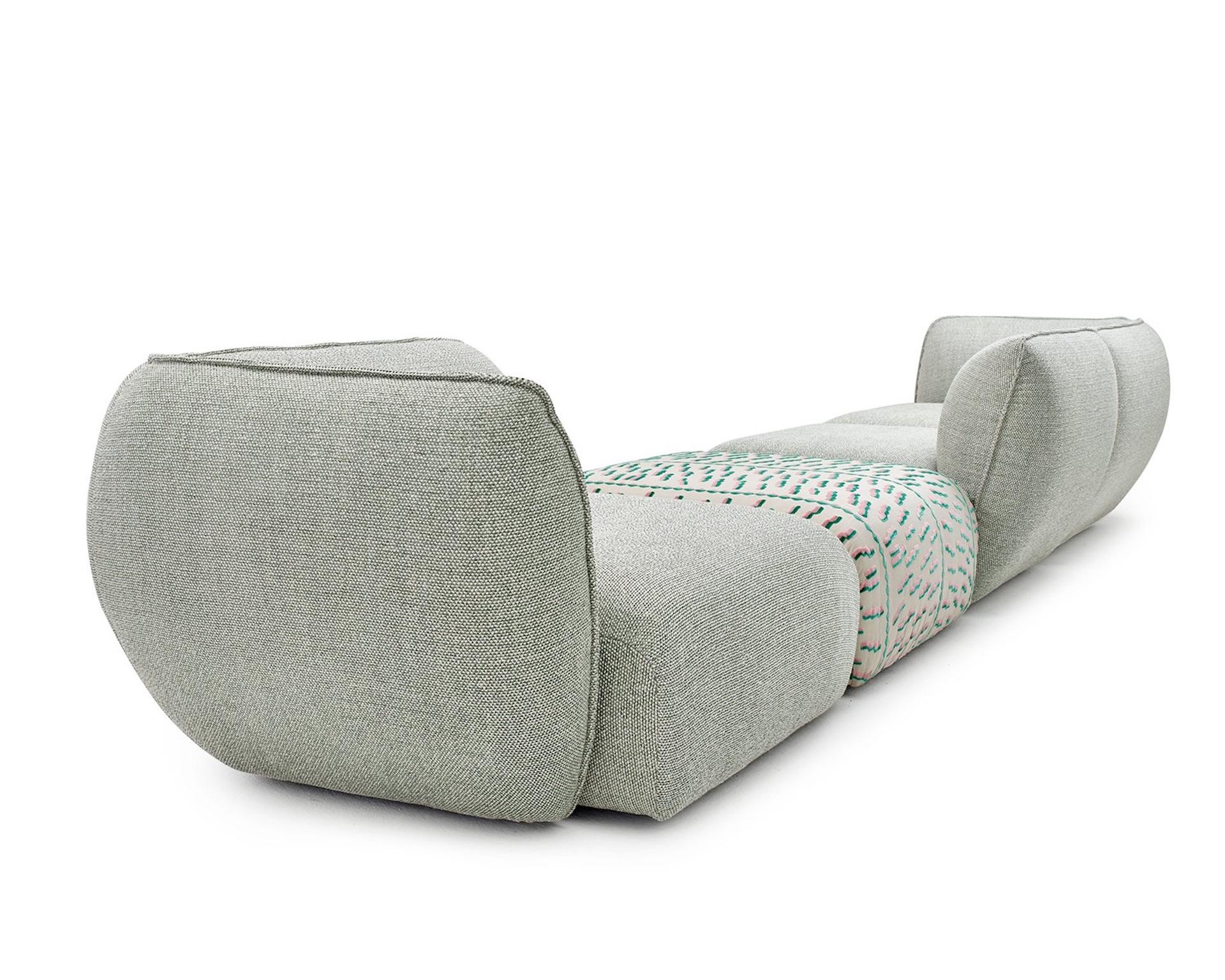 Sofá modular Freifrau Mia personalizable de  Ilja Huber Siglo XXI y contemporáneo en venta