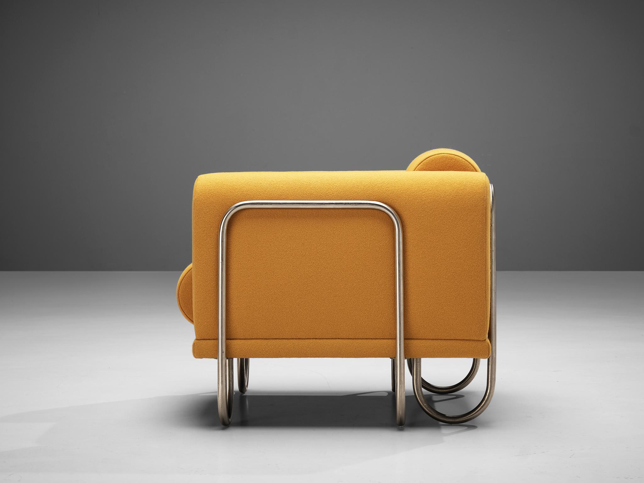 Byron Botker for Landes Customizable Lounge Chairs with Tubular Frames 2