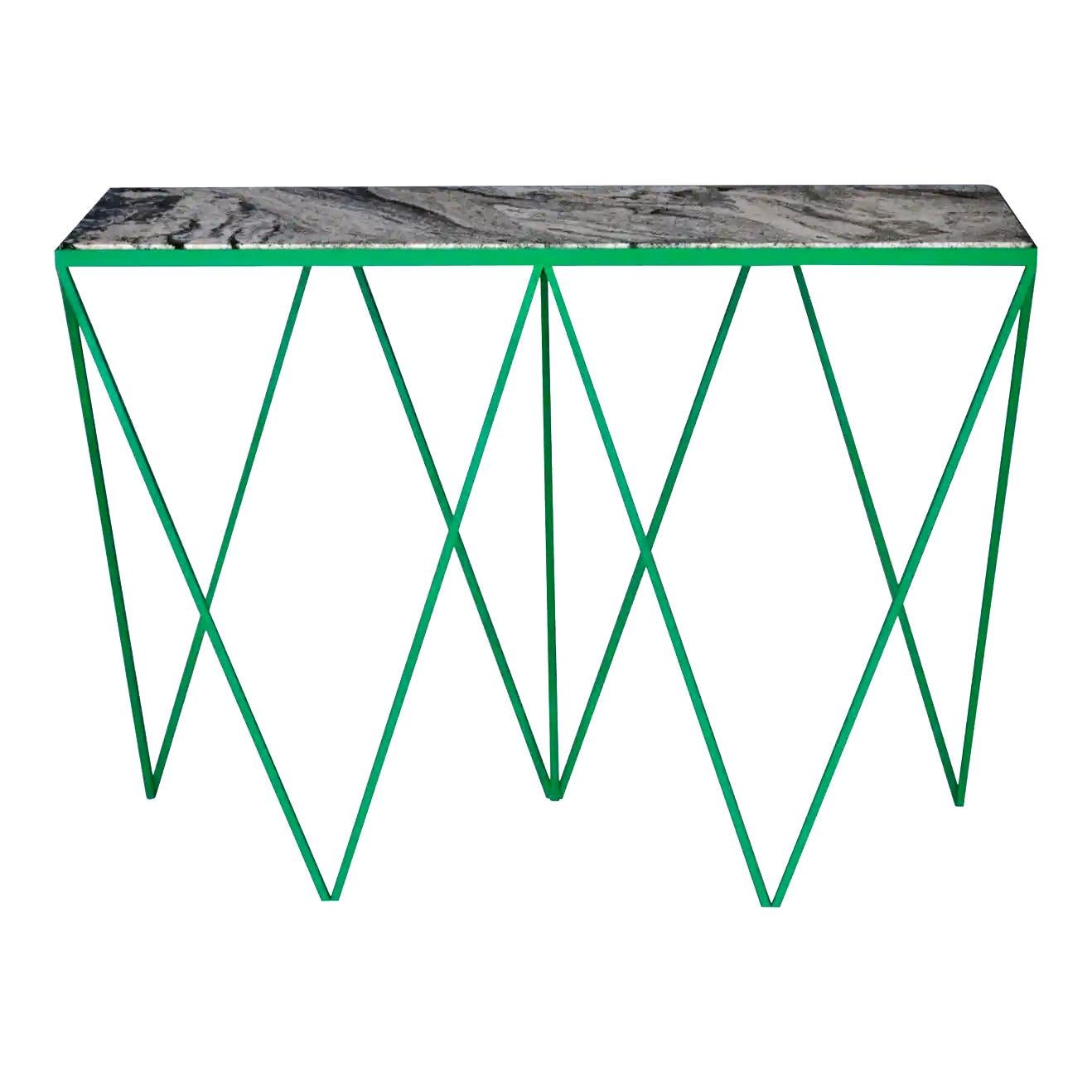 Table console Girafe personnalisable avec plateau en granit - Made in England en vente 7