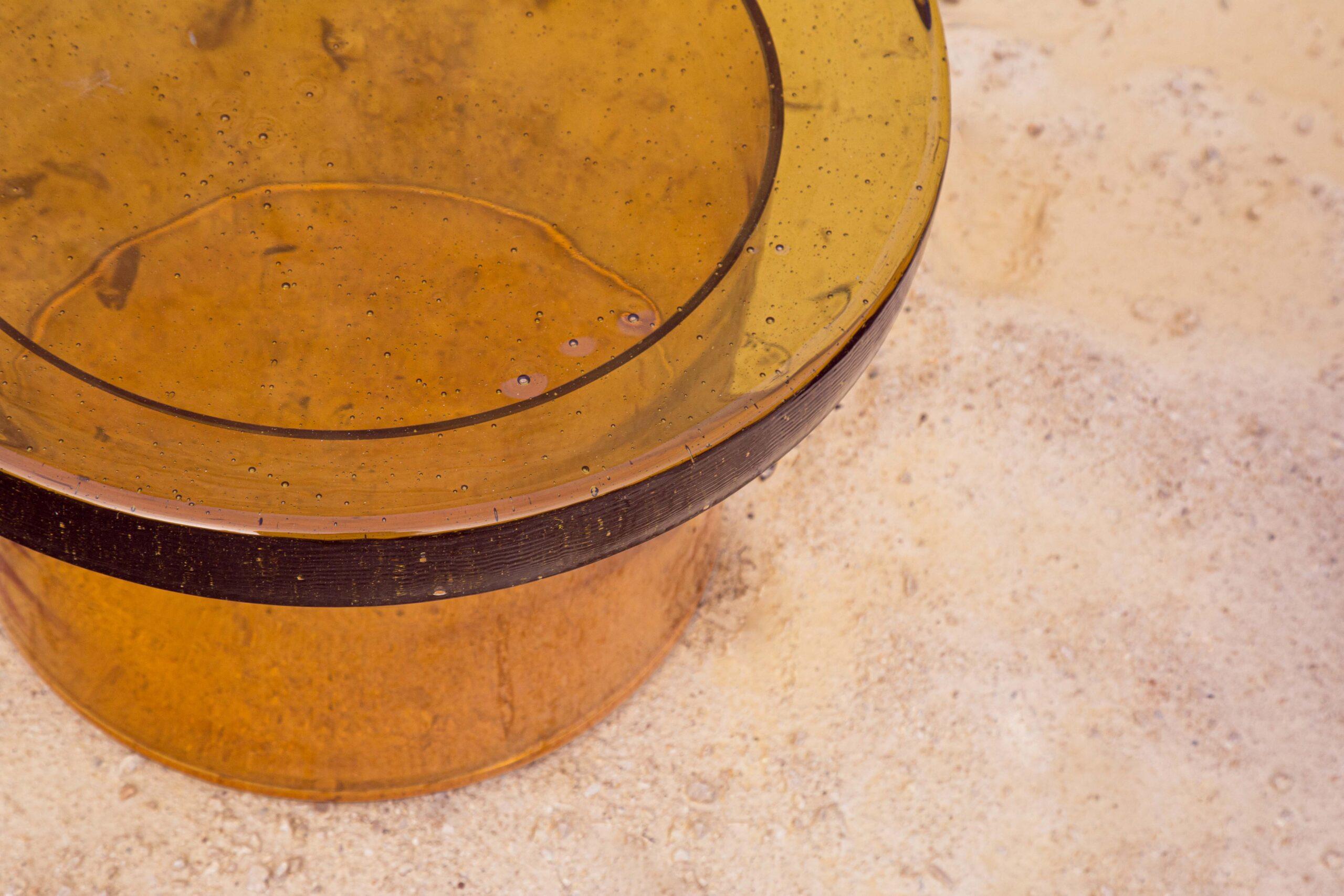 Contemporary Customizable Glass Color Pulpo Alwa Three TABLES BY SEBASTIAN HERKNER For Sale