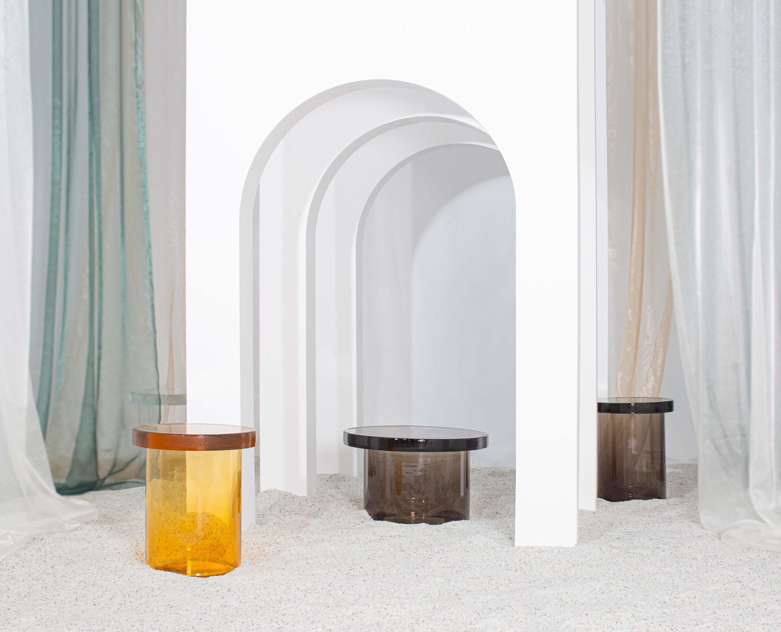 Anpassbare Glasfarbe Pulpo Alwa mit drei Tablen von SEBASTIAN HERKNER im Angebot 3