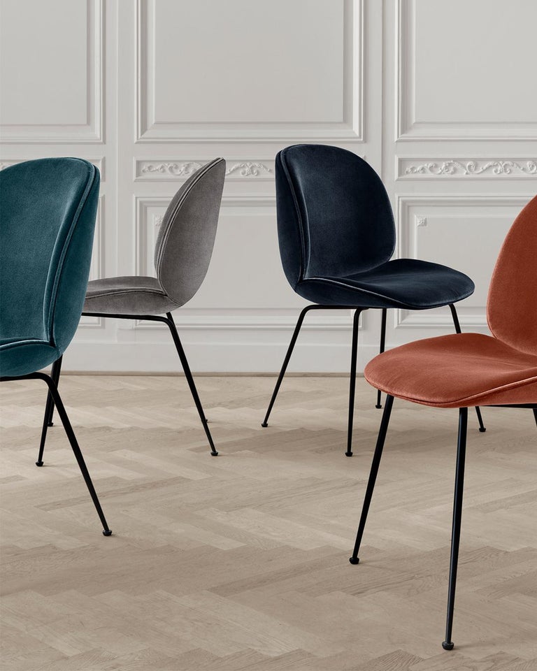 Contemporary Customizable Gubi Beetle Dining Chair Designed by GamFratesi For Sale