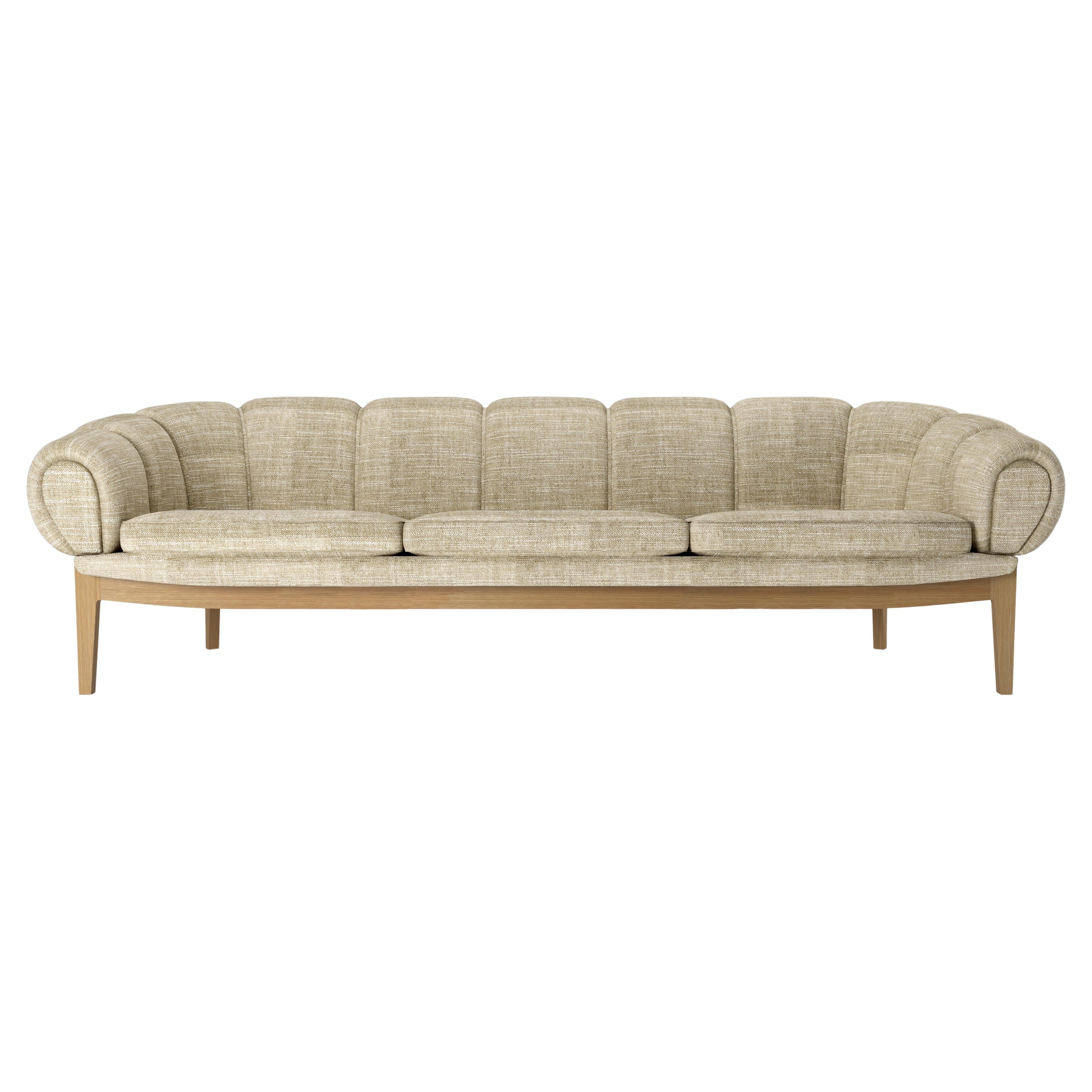 Customizable Gubi Croissant Sofa Designed by Illum Wikkelsø For Sale