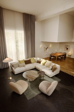 Sedia da salotto Gubi Flaneur personalizzabile, disegnata da Gamfratesi