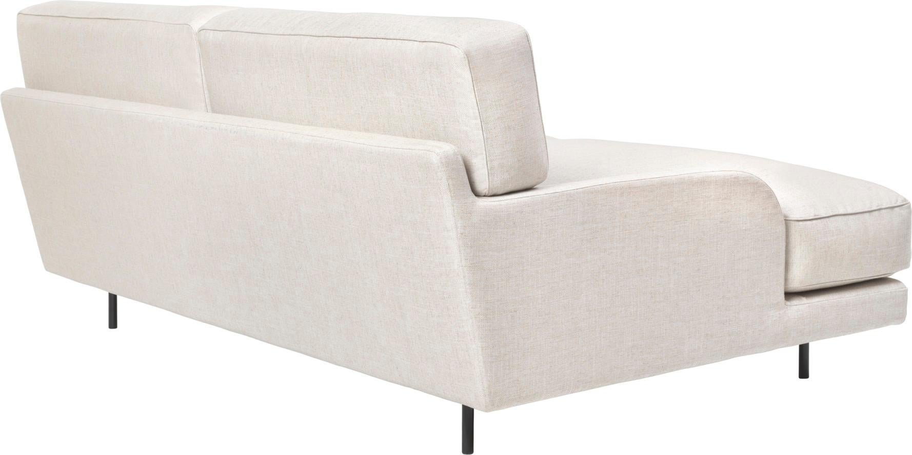 Textile Chaise longue personnalisable Gubi Flaneur Module, chaise à rallonge conçue par Gamfratesi en vente
