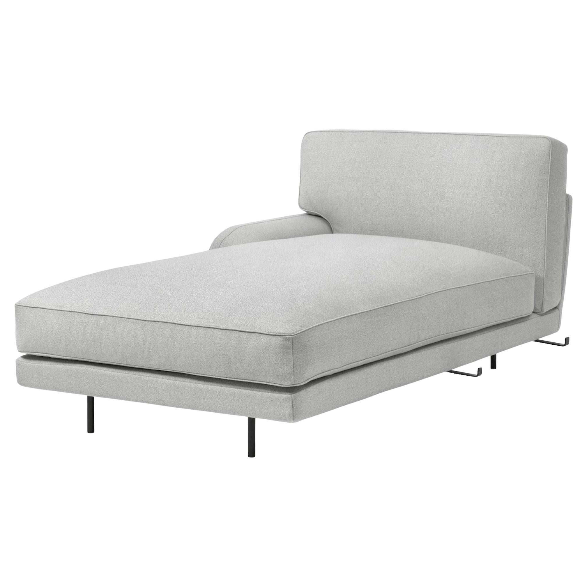 Customizable Gubi Flaneur Module, Chaise Longue with Righ Designed by Gamfratesi For Sale