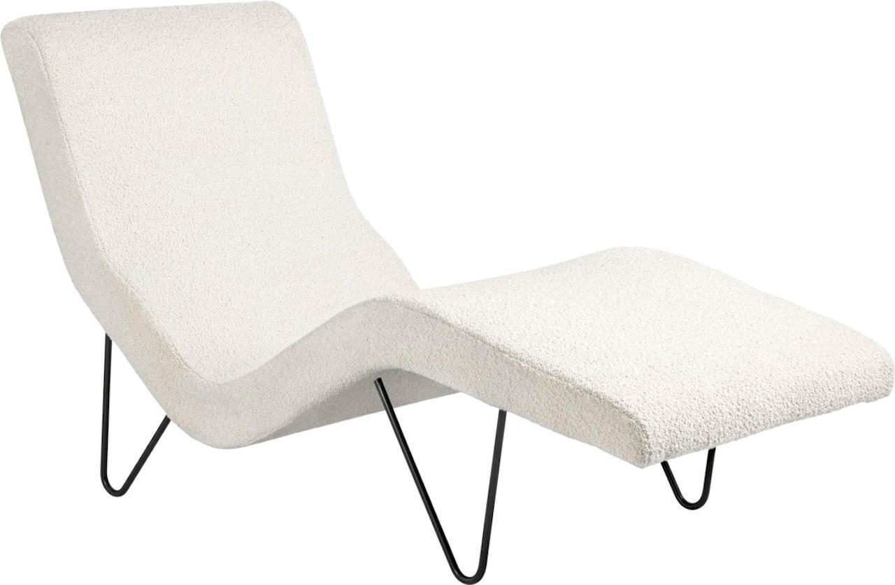 Anpassbare Gubi GMG Chaiselongue, entworfen von Greta M. Grossman (Textil) im Angebot