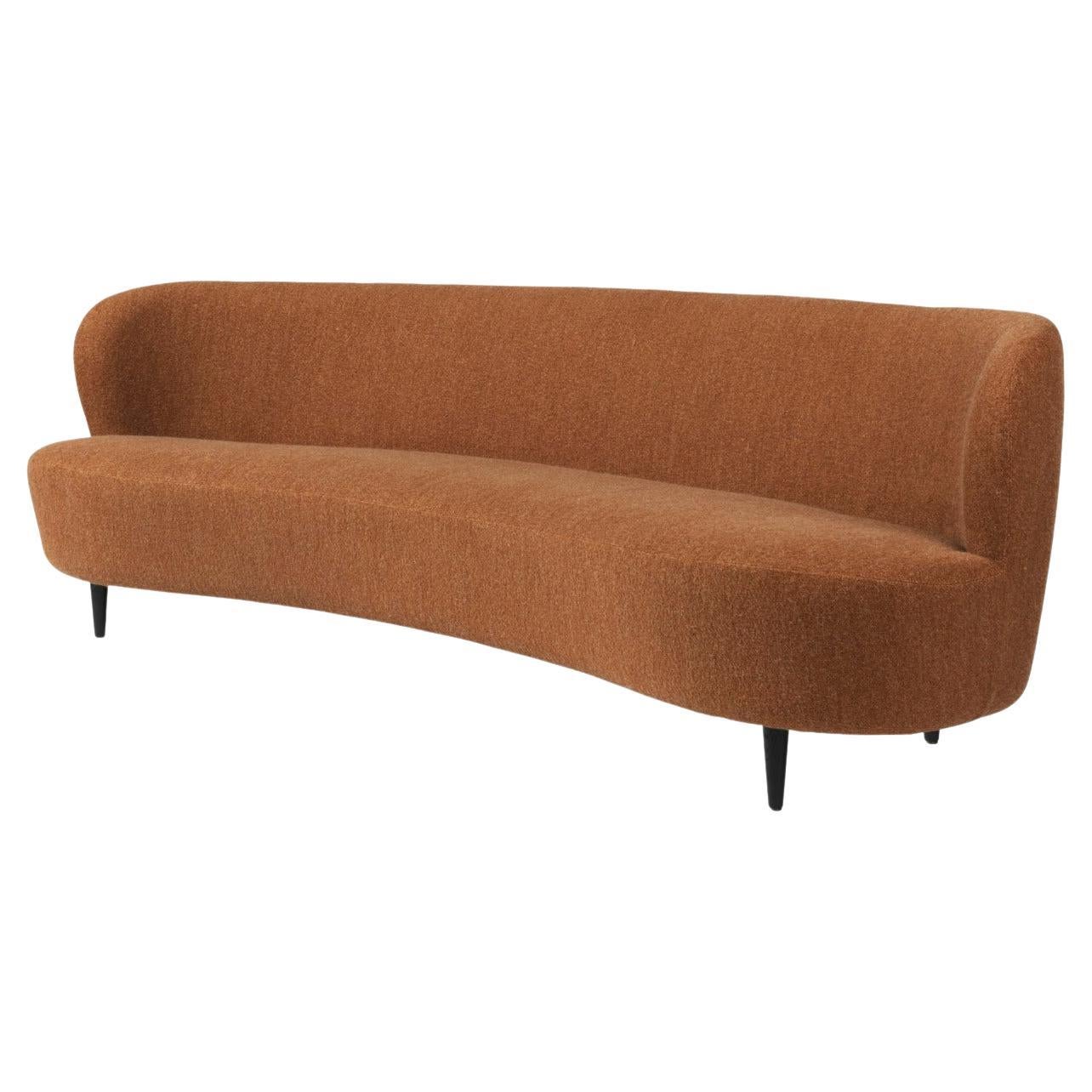 Stay here, stay with me, stay relaxed, stay and read...The Stay Sofa has a sculptural and organic shape that, besides giving a contemporary look, also embraces the user and encourages to stay seated. The characteristic shape is almost like a